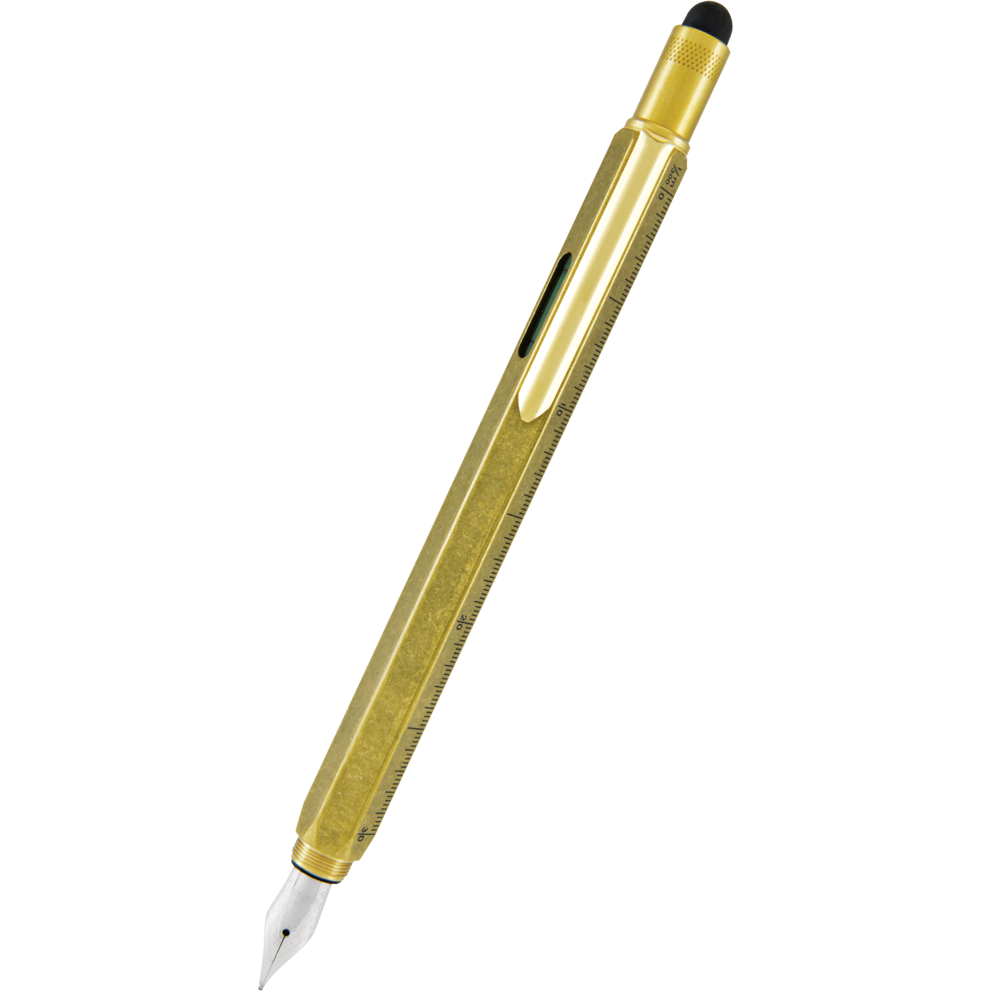Pluma fuente Monteverde USA® Tool Pen | Latón Sólido