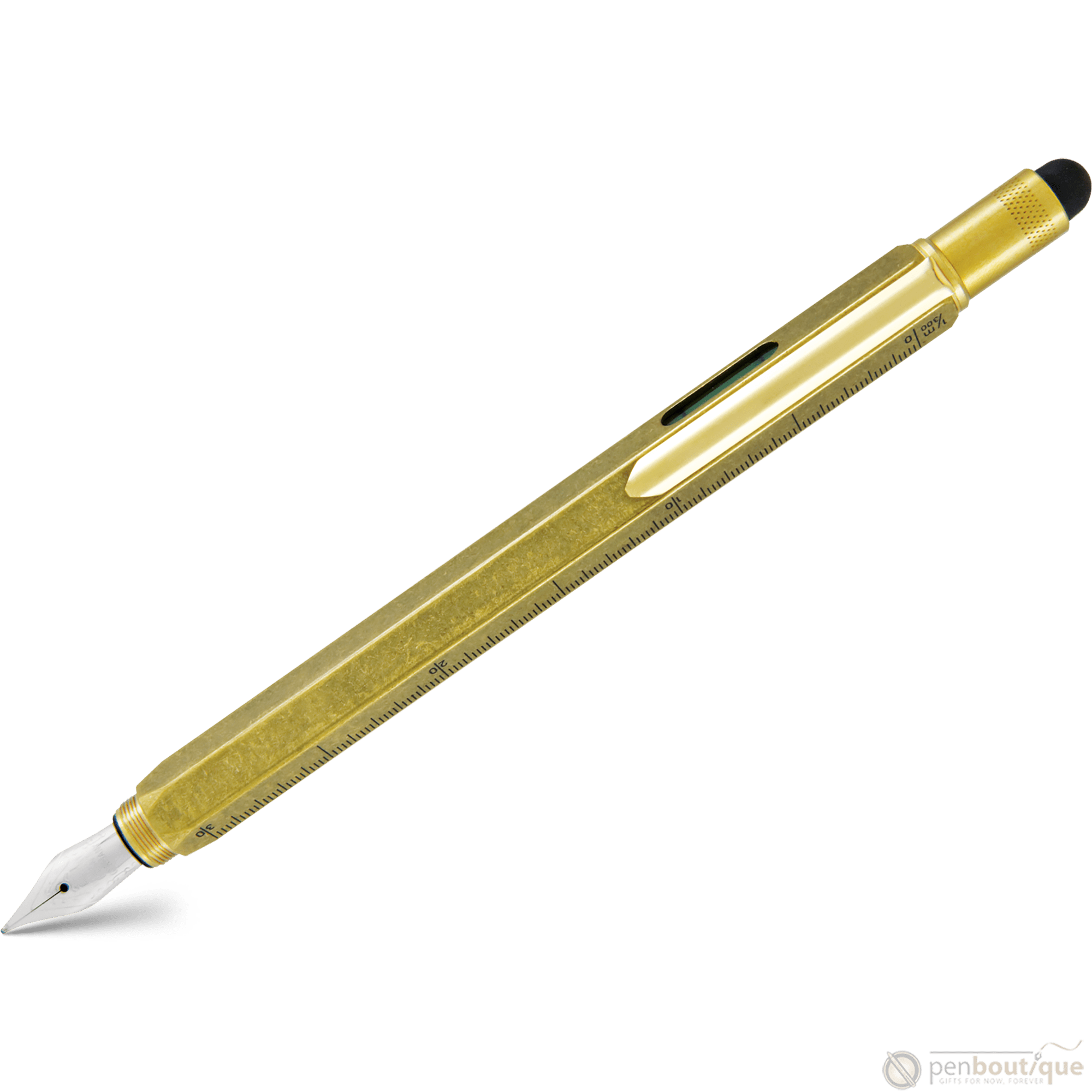 Pluma fuente Monteverde USA® Tool Pen | Latón Sólido