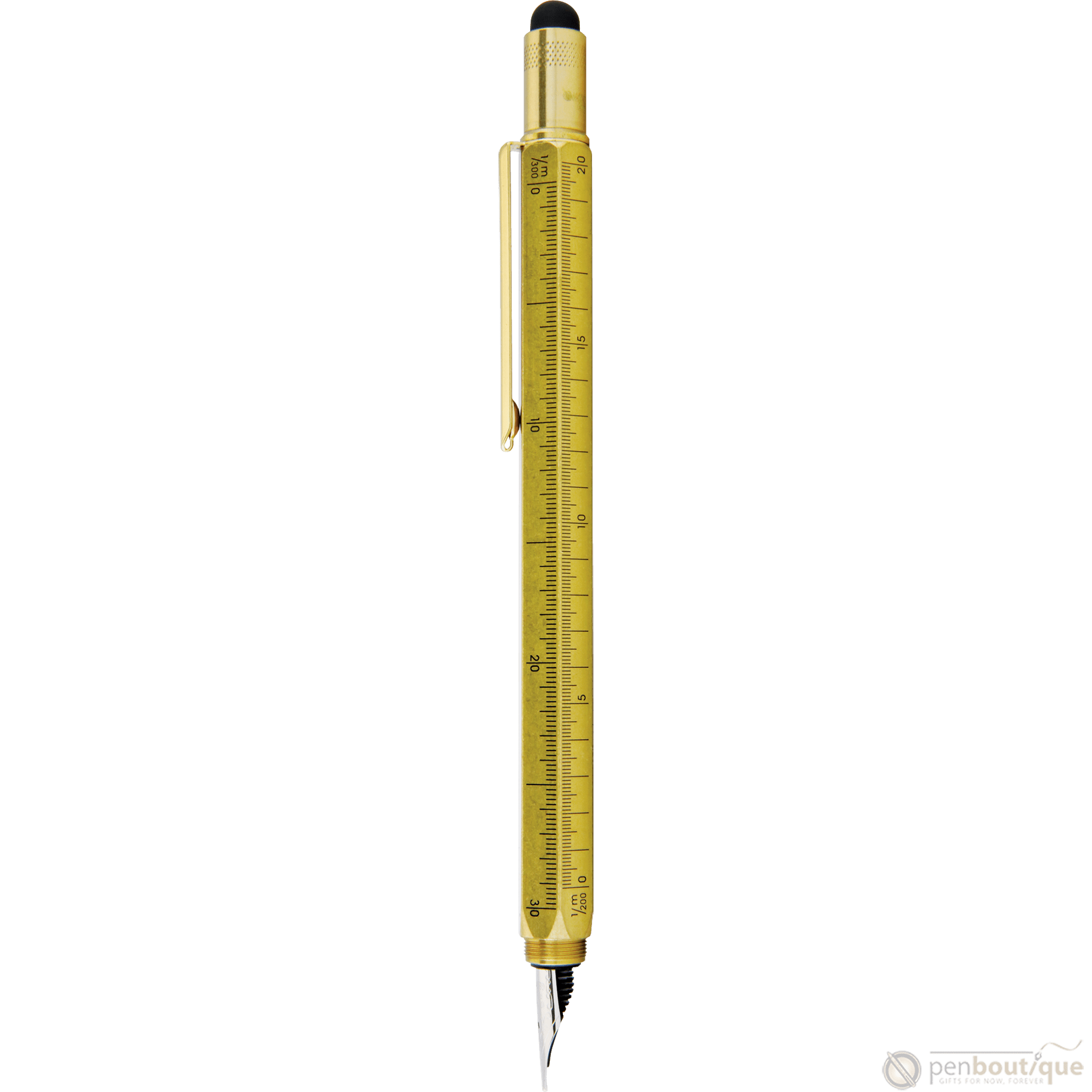 Pluma fuente Monteverde USA® Tool Pen | Latón Sólido