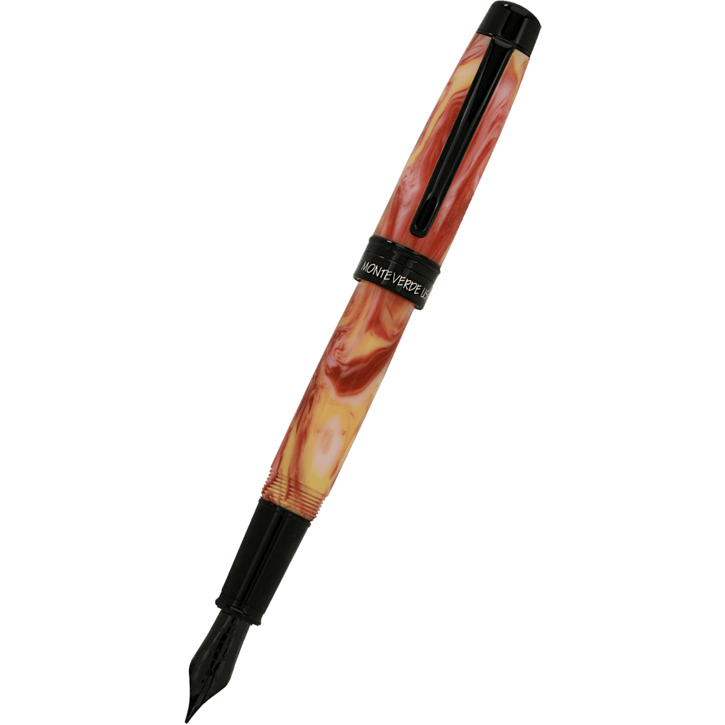 Pluma fuente Monteverde USA® Prima | Remolino Rojo