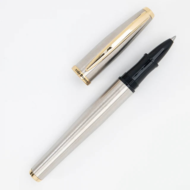 Rollerball Monteverde USA® Aldo Domani Plata Cepillada