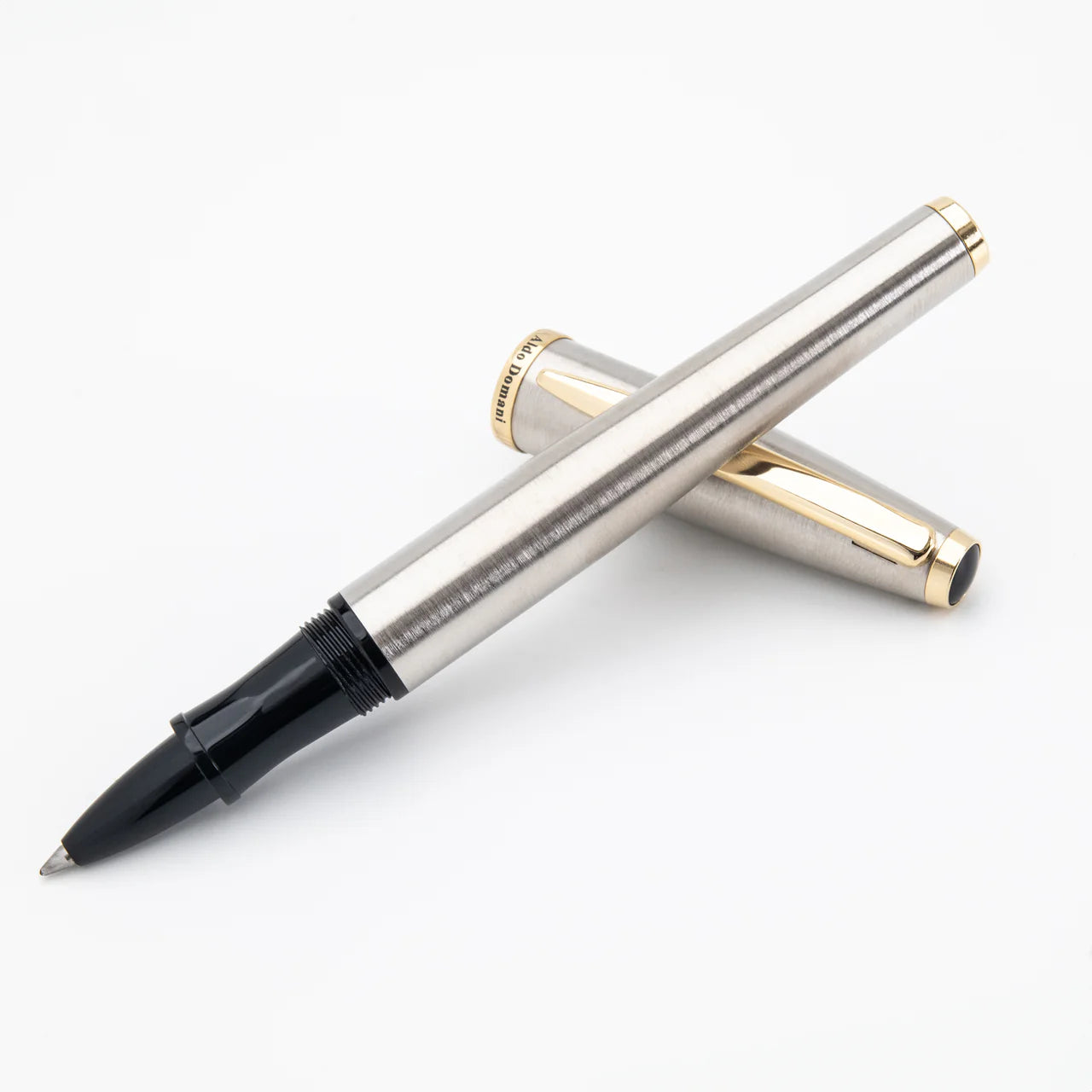 Rollerball Monteverde USA® Aldo Domani Plata Cepillada