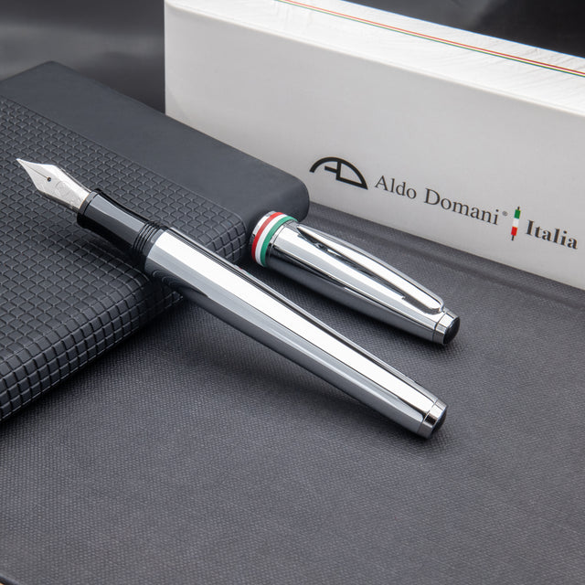 Pluma fuente Monteverde USA® Aldo Domani Italia Espejo Cromado