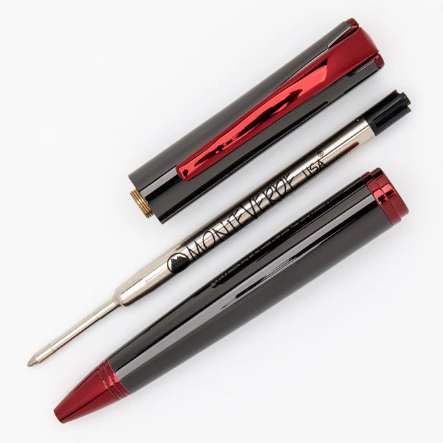 Boligrafo Monteverde USA® Impressa Bronce con Detalles en Rojo