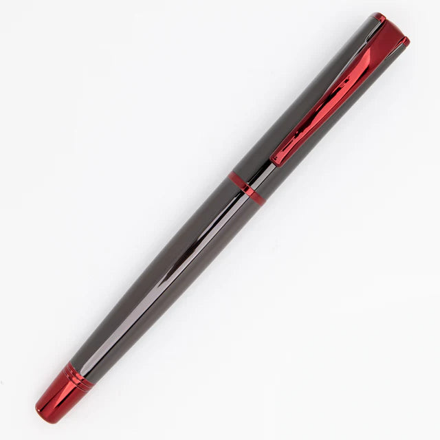 Pluma fuente Monteverde USA® Impressa Bronce con Detalles en Rojo
