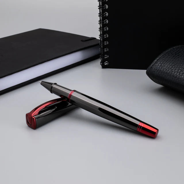 Rollerball Monteverde USA® Impressa Bronce con Detalles en Rojo