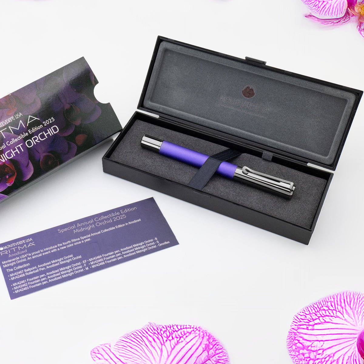 Bolígrafo Monteverde USA® Ritma | Orquídea Medianoche (Edición Especial 2025)