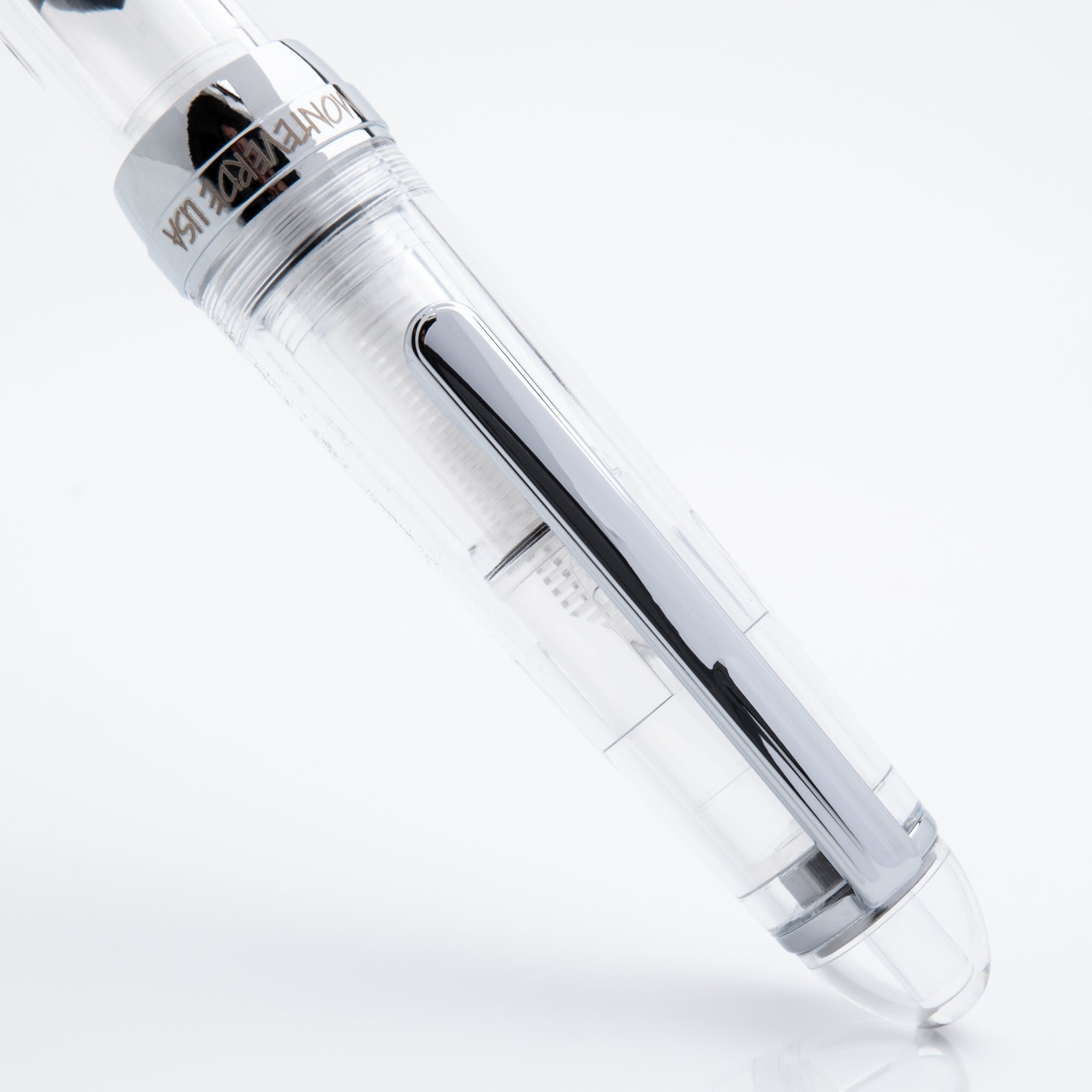 Set Pluma Fuente Monteverde USA® Monza 3 | Cristal (M, F, Flex)