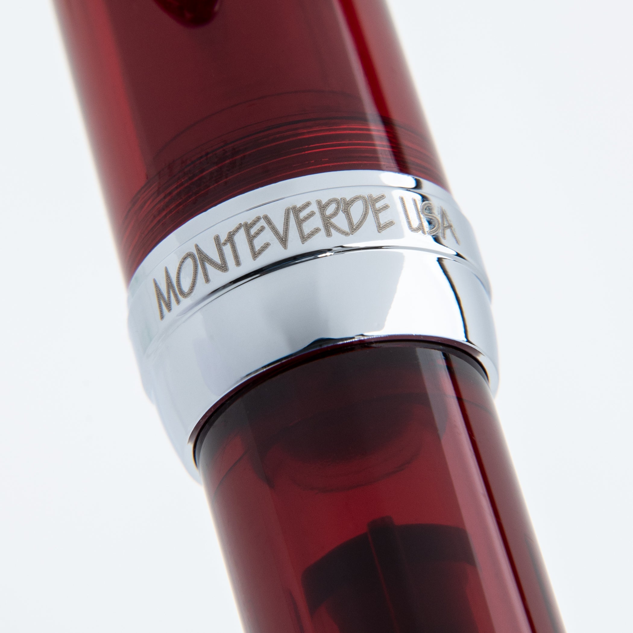 Set Pluma Fuente Monteverde USA® Monza 3 | Rojo (M, F, Flex)