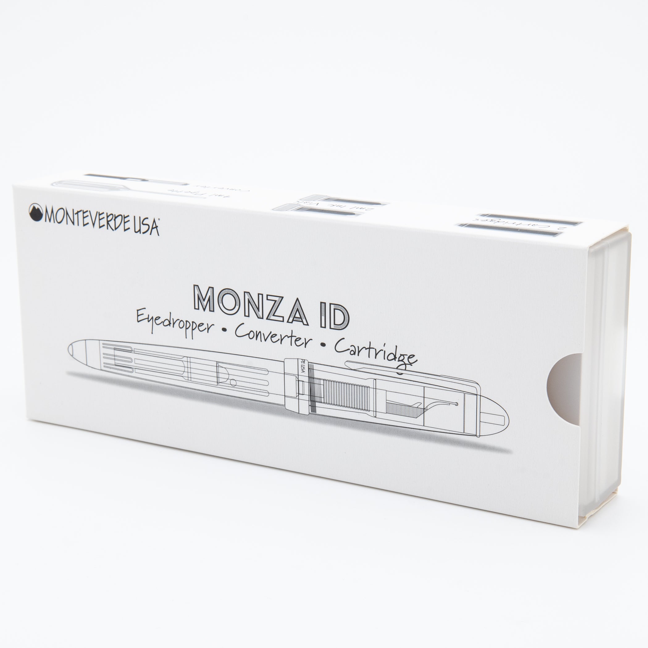 Pluma Fuente Monteverde USA® Monza ID | Cristal