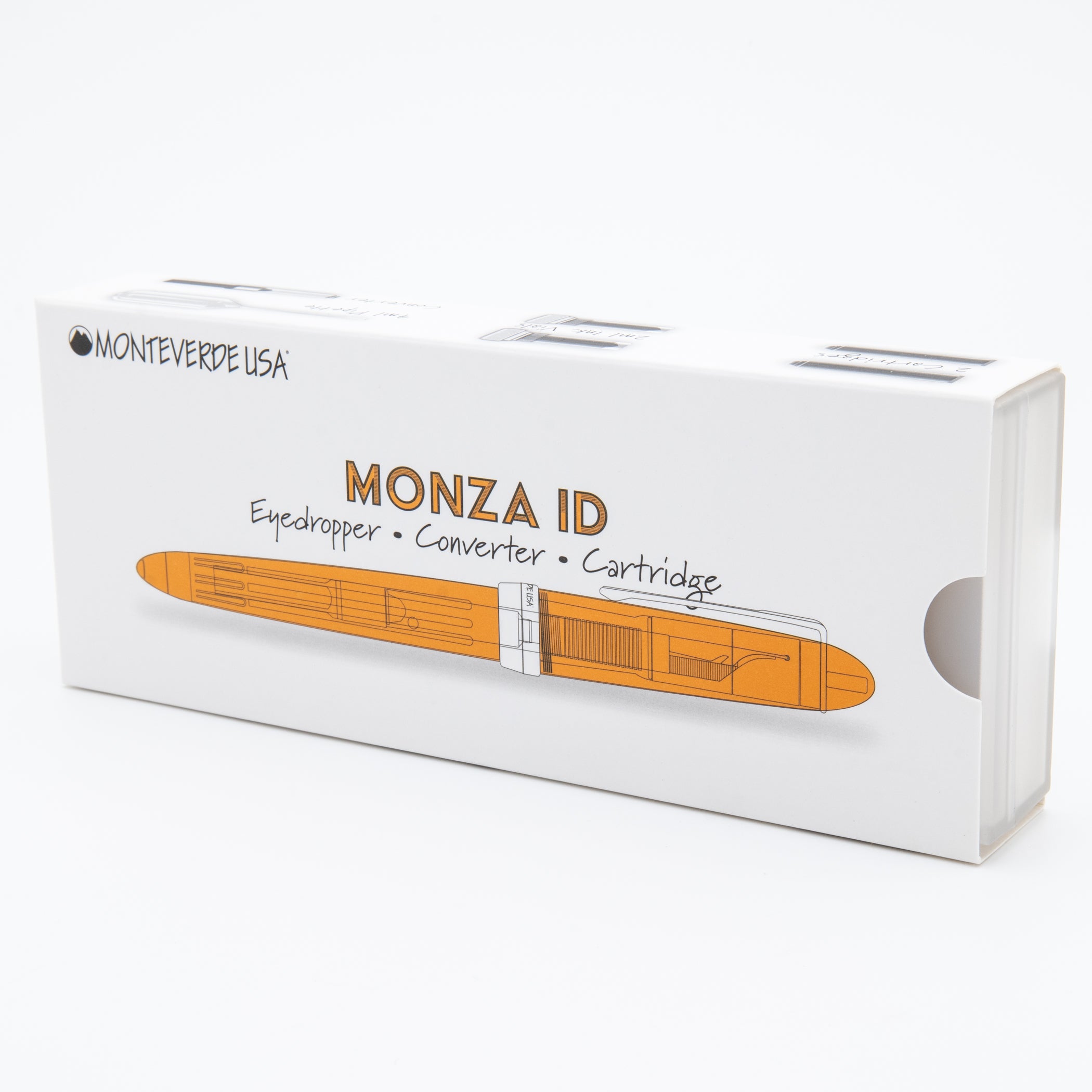 Pluma Fuente Monteverde USA® Monza ID | Naranja