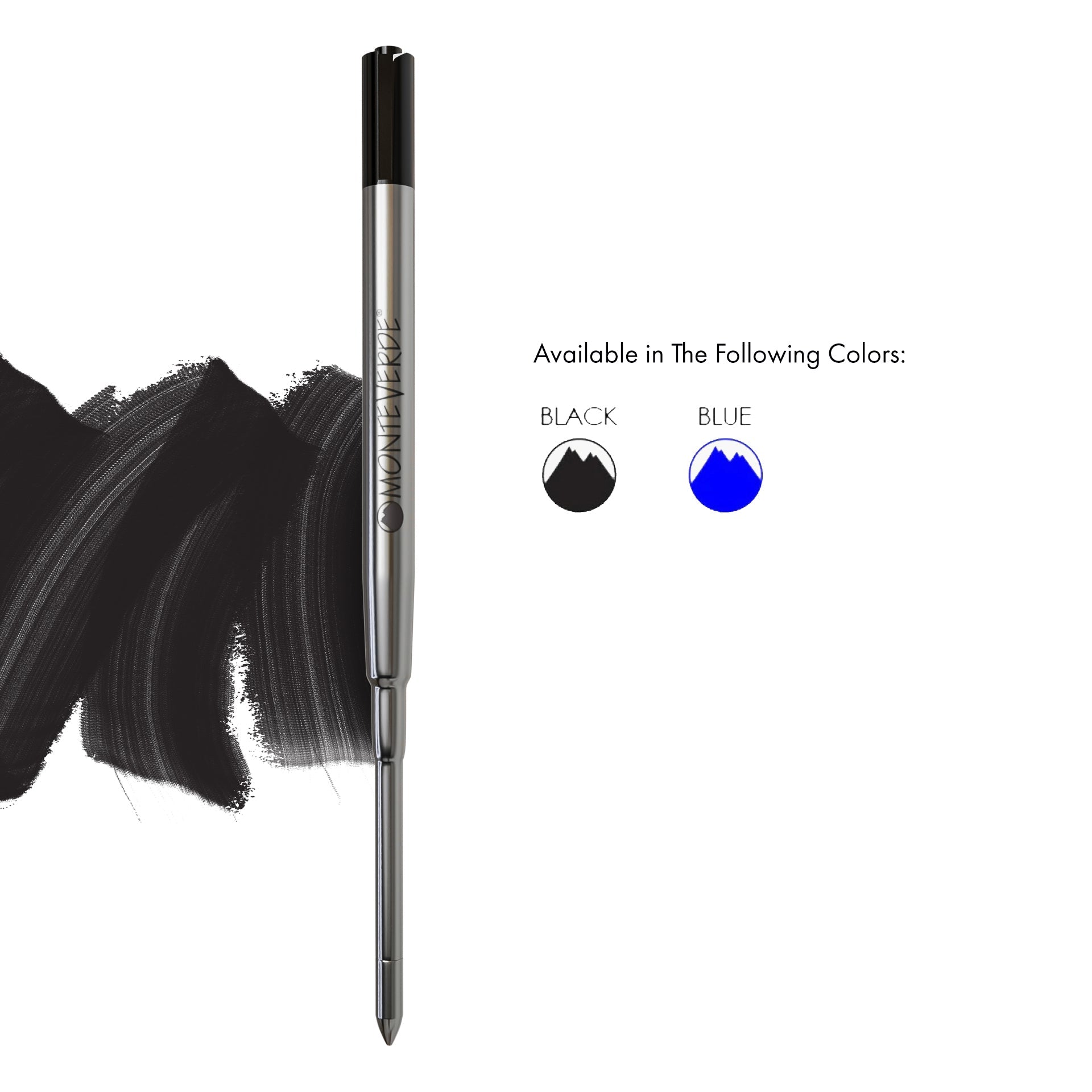 Recambio de Bolígrafo Monteverde® compatible con Parker® — Punta Superancha, Pack 6 (P15)