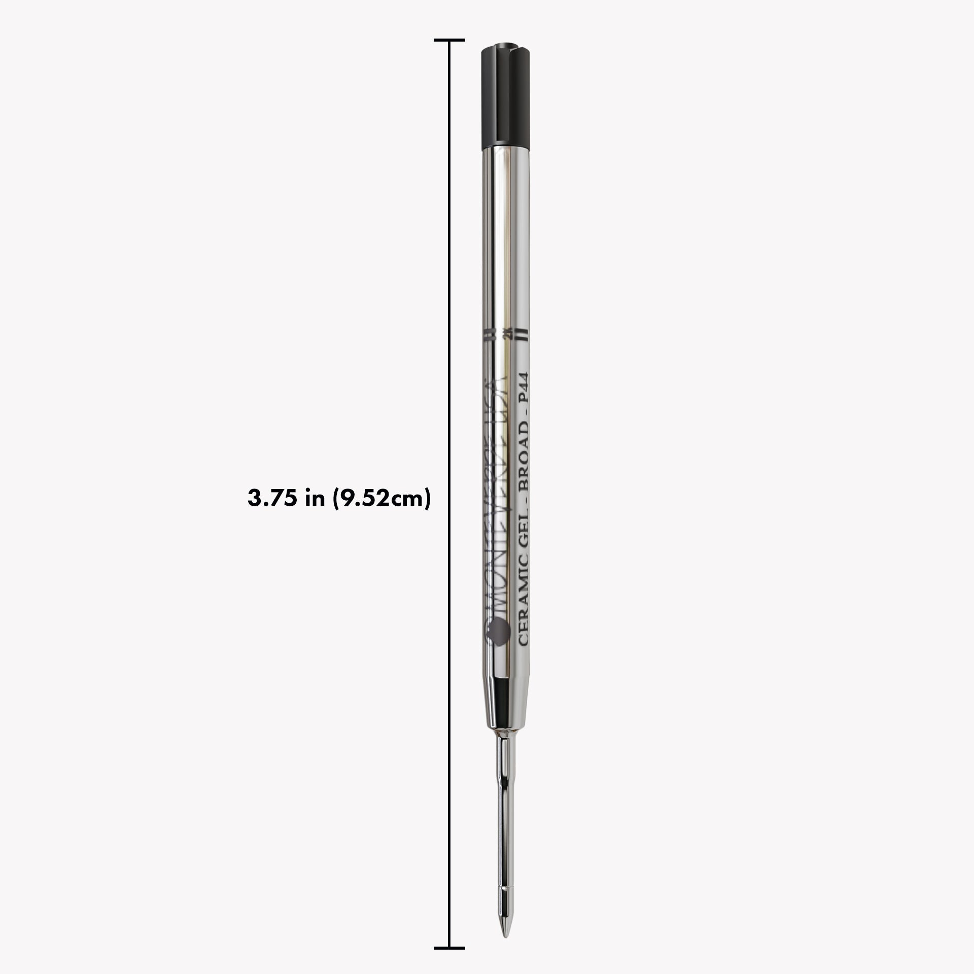 Recambio de Gel Cerámico Capless Monteverde USA® compatible con Parker® — Punta Ancha, Pack 6 (P44)