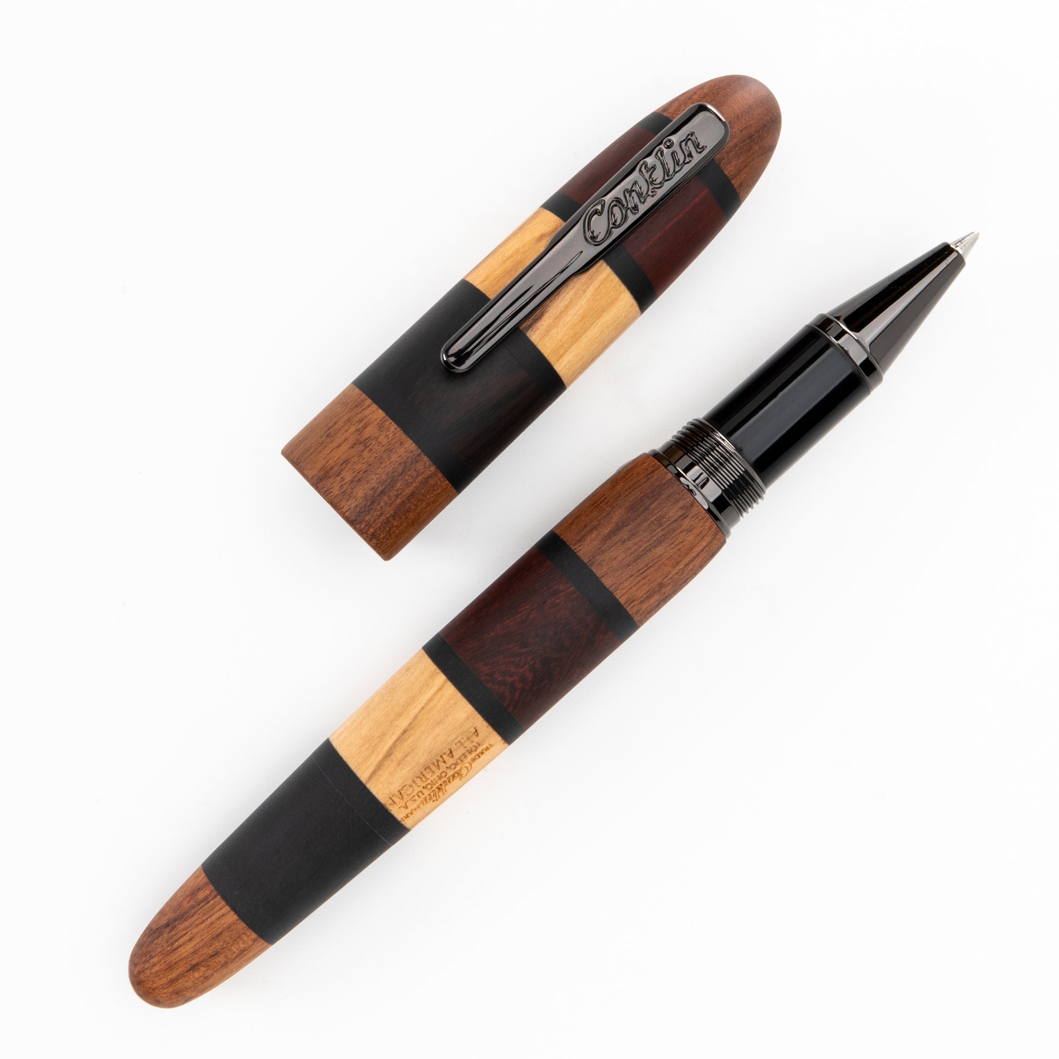 Boligrafo Conklin® All American™  Quad Wood LE