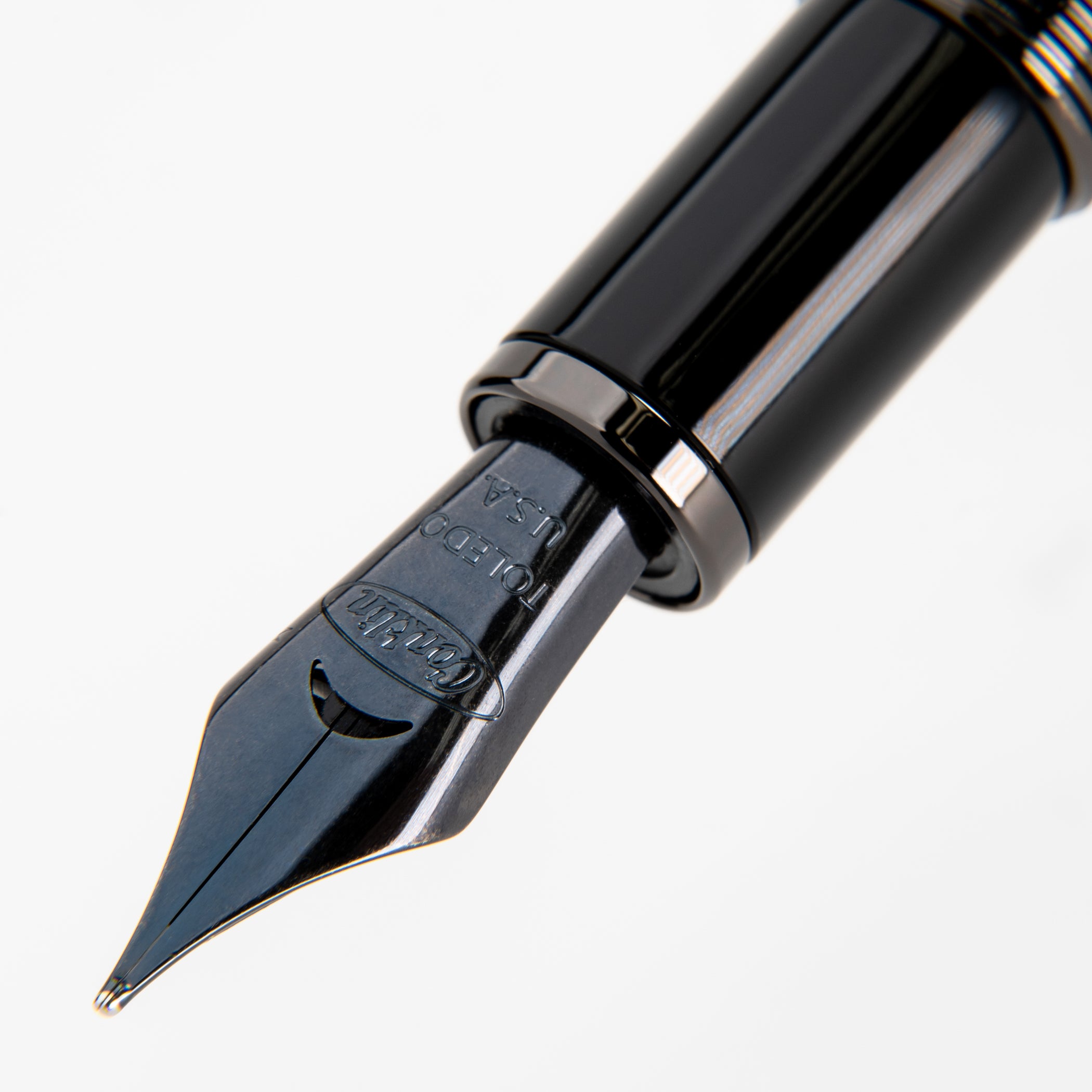 Pluma Fuente Conklin® All American™ Quad Wood LE