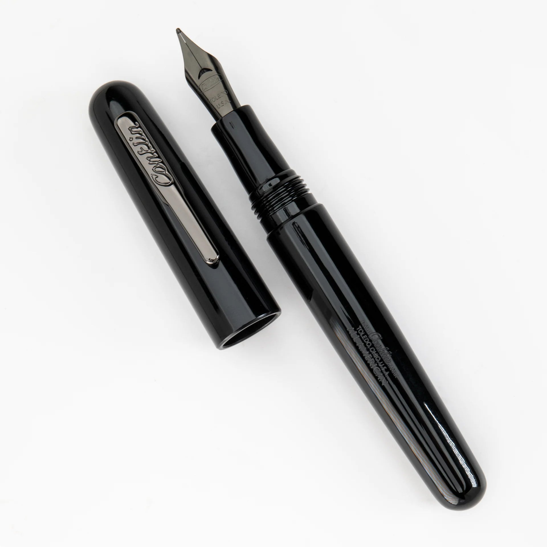 Pluma Fuente Conklin® All American™ Raven Balck