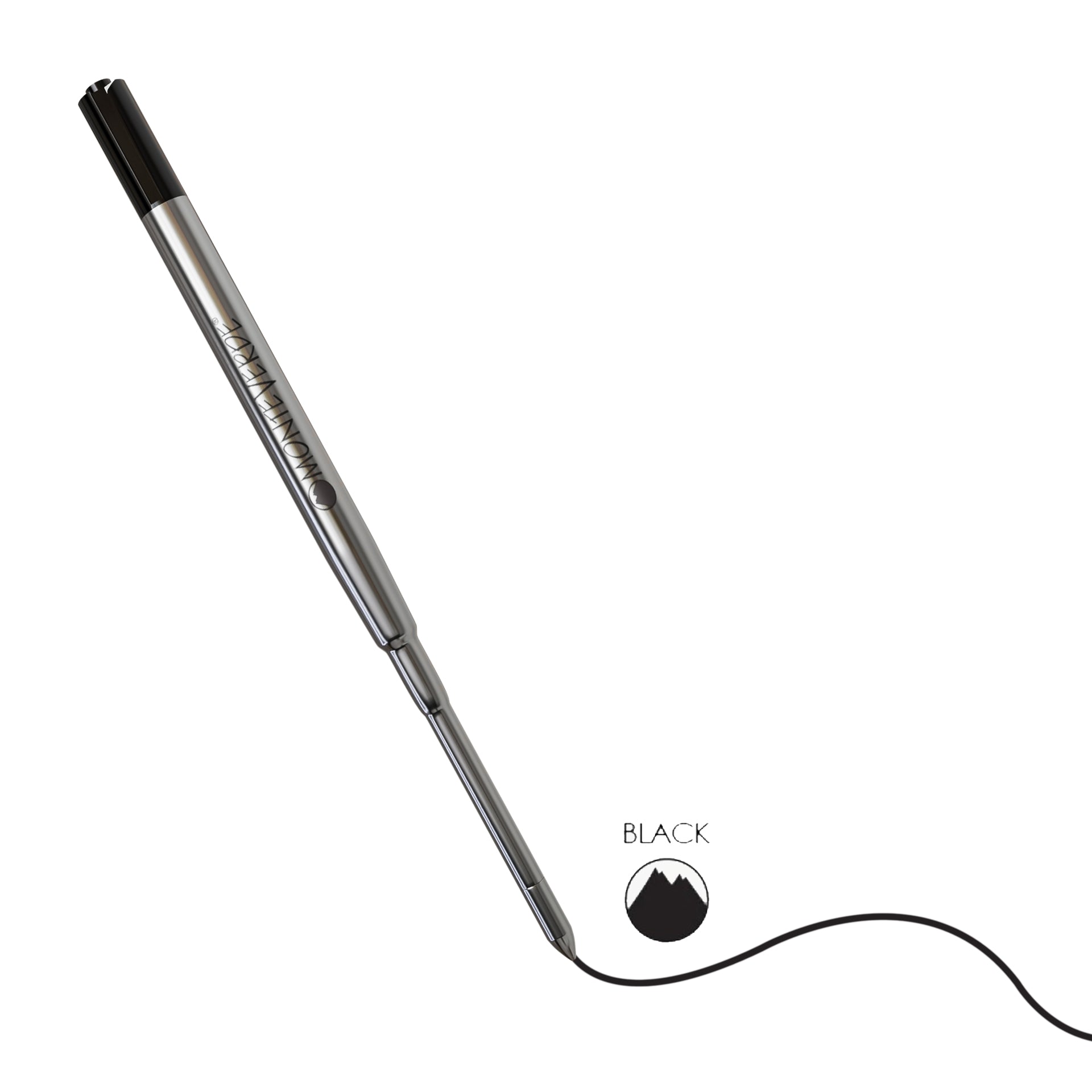 Recambio de Bolígrafo Monteverde USA® compatible con Sheaffer® — Punta Media, Pack 6 (S13)