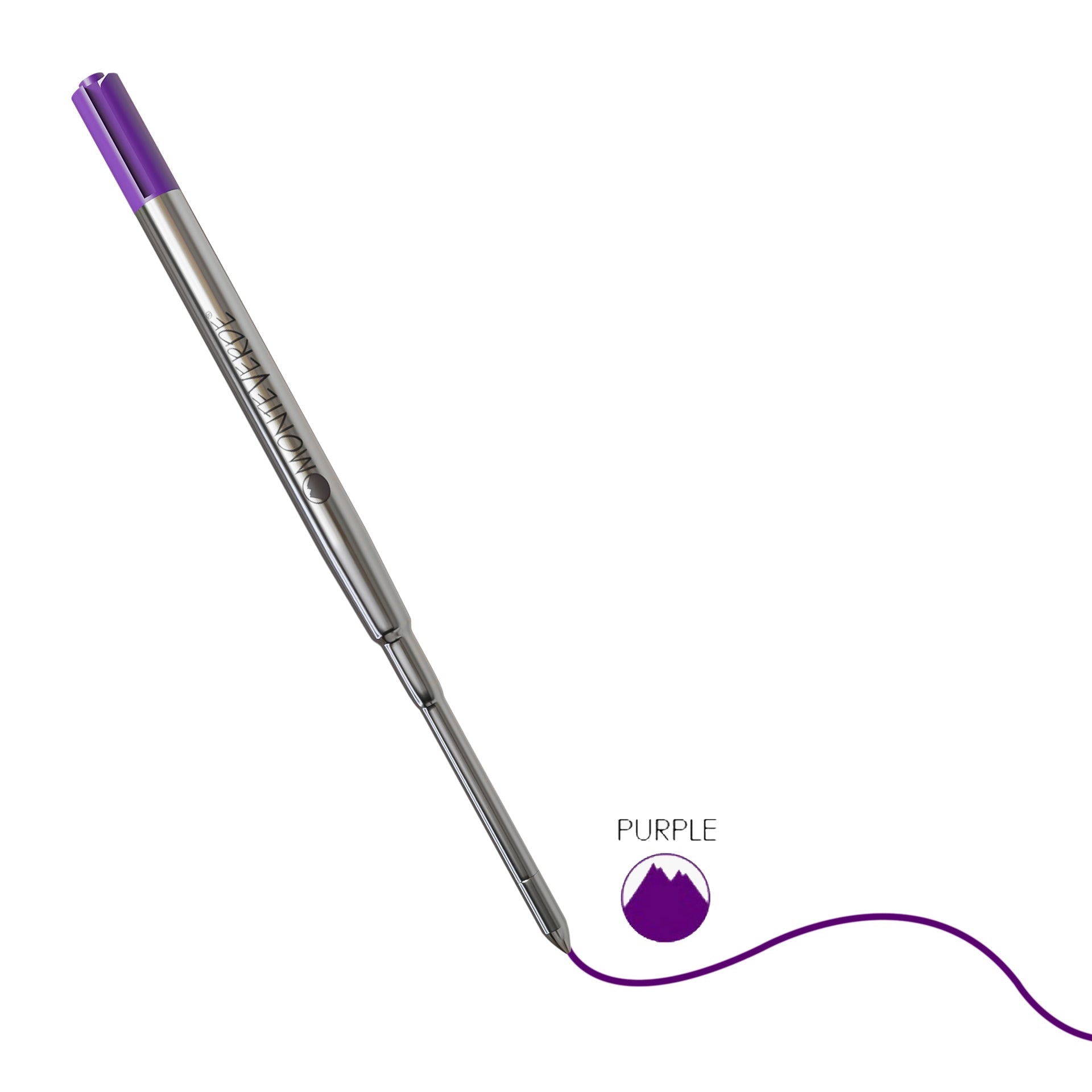 Recambio de Bolígrafo Monteverde USA® compatible con Sheaffer® — Punta Media, Pack 2 (S13)