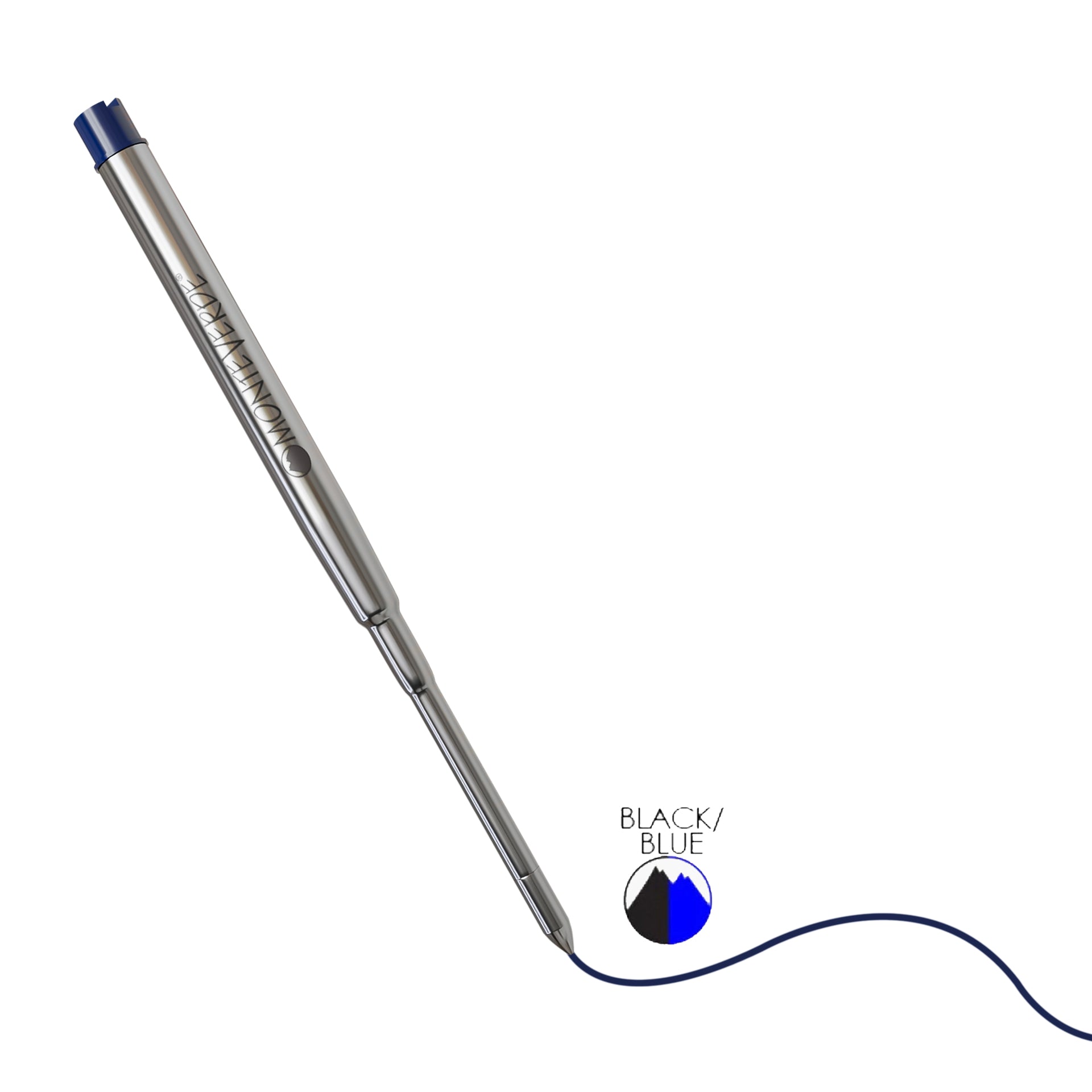 Recambio de Gel Capless Monteverde USA® compatible con Sheaffer® — Punta Fina, Pack 6 (S42)