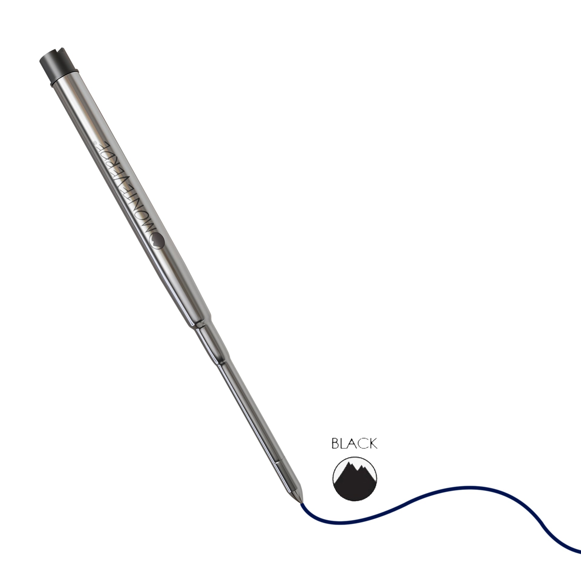 Recambio de Gel Capless Monteverde USA® compatible con Sheaffer® — Punta Fina, Pack 6 (S42)