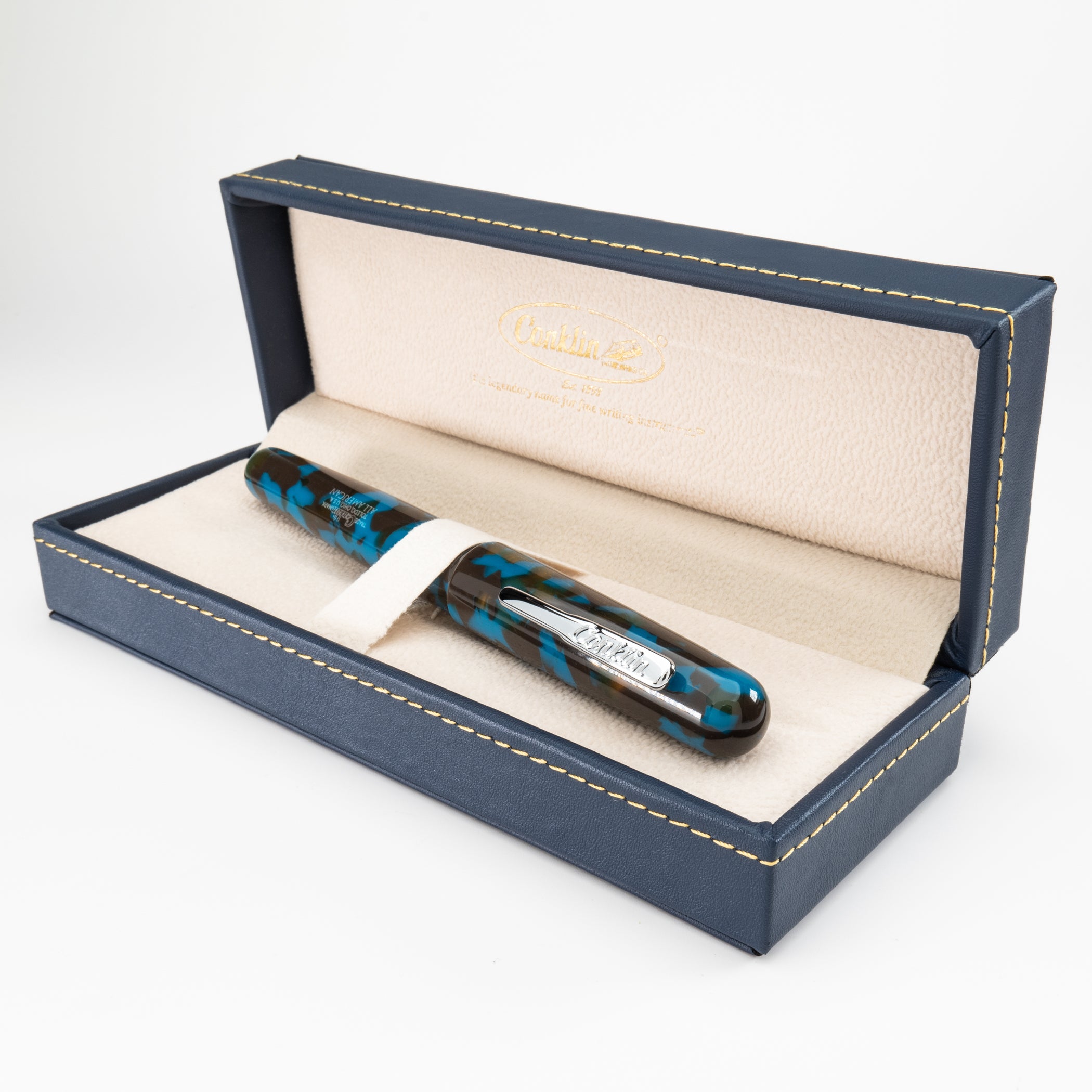 Pluma Fuente Conklin® All American™ Southwest Turquoise