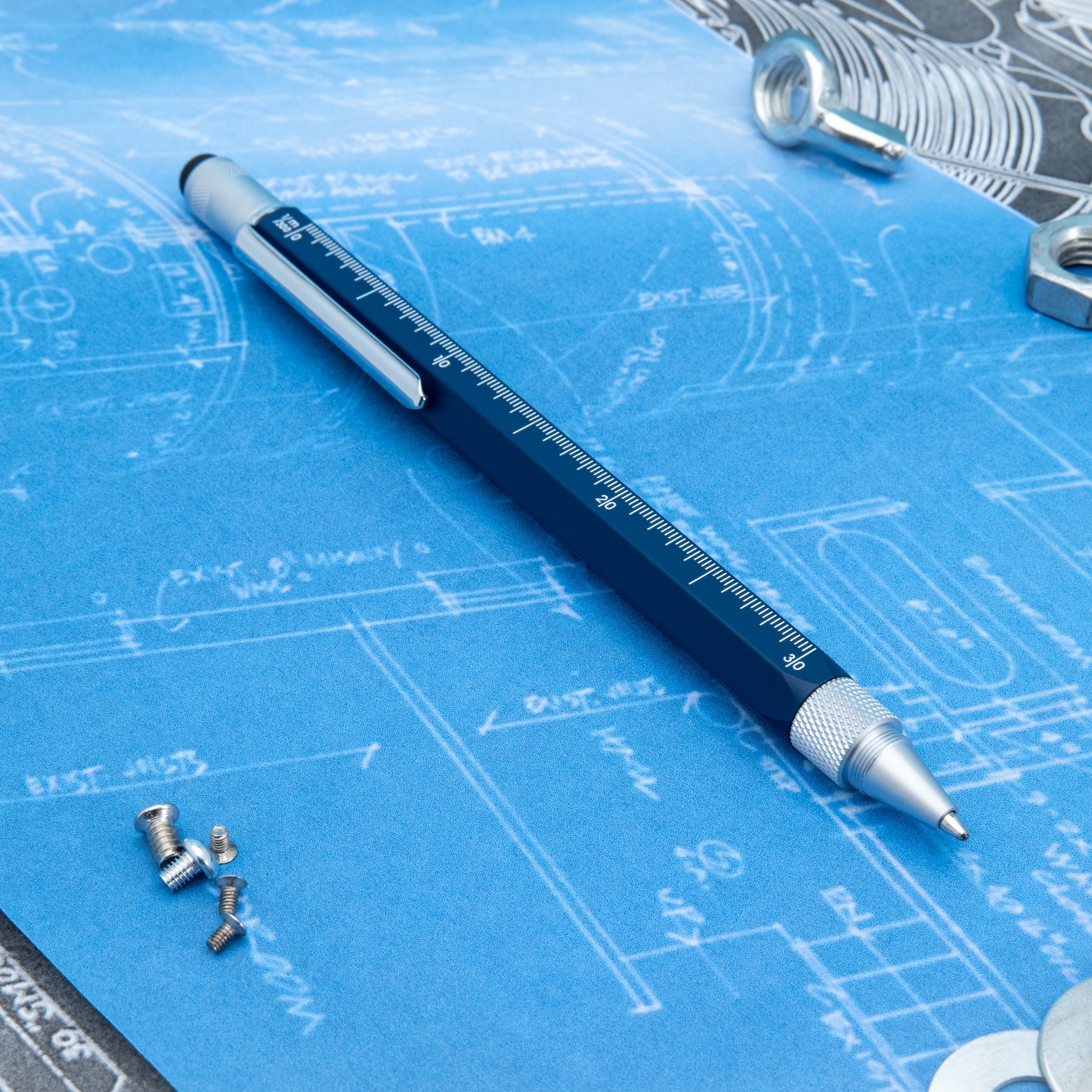 Bolígrafo Monteverde USA® Tool Pen | Azul Marino