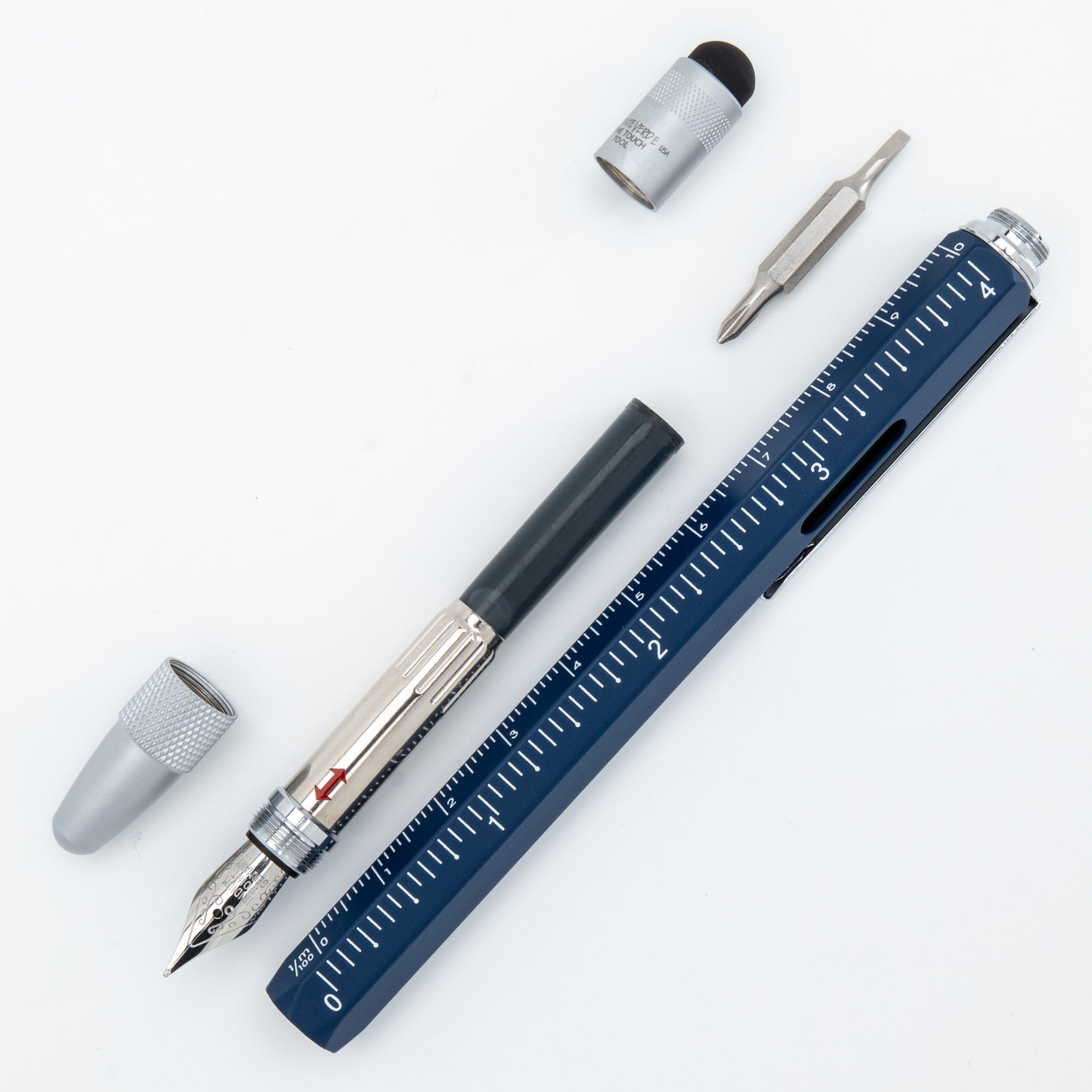 Pluma fuente Monteverde USA® Tool Pen | Azul Marino