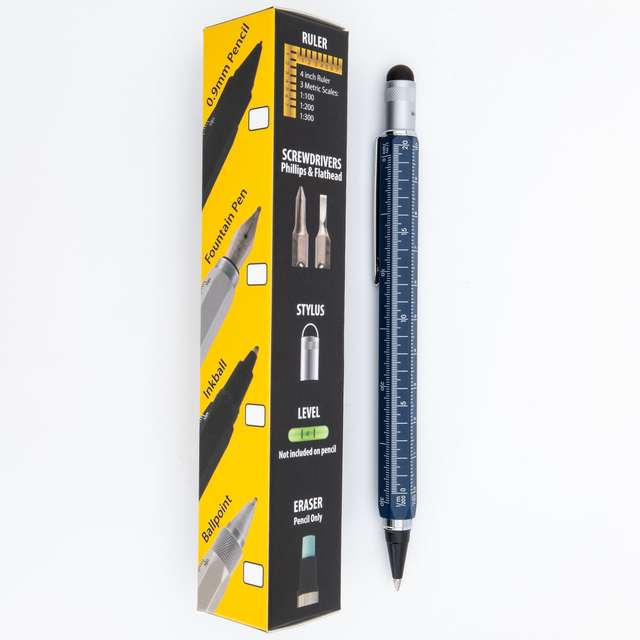 Rollerball de tinta líquida Monteverde USA® Tool Pen | Azul Marino