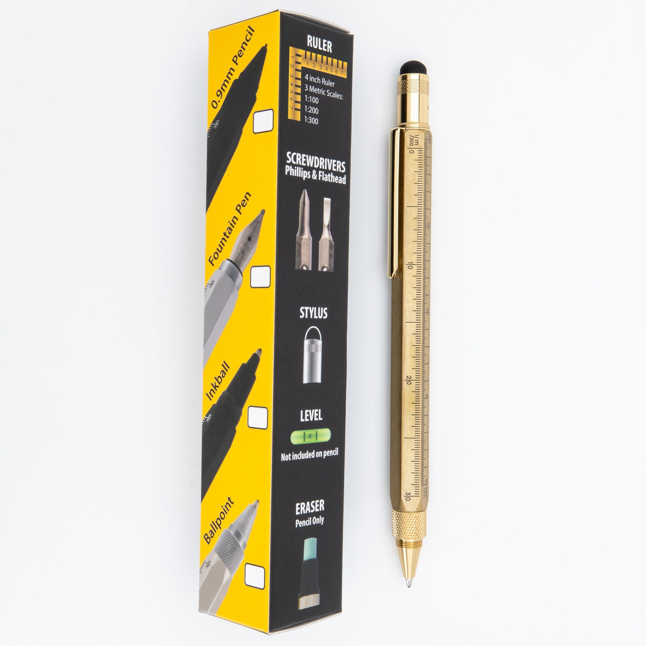 Bolígrafo Monteverde USA® Tool Pen | Latón Sólido