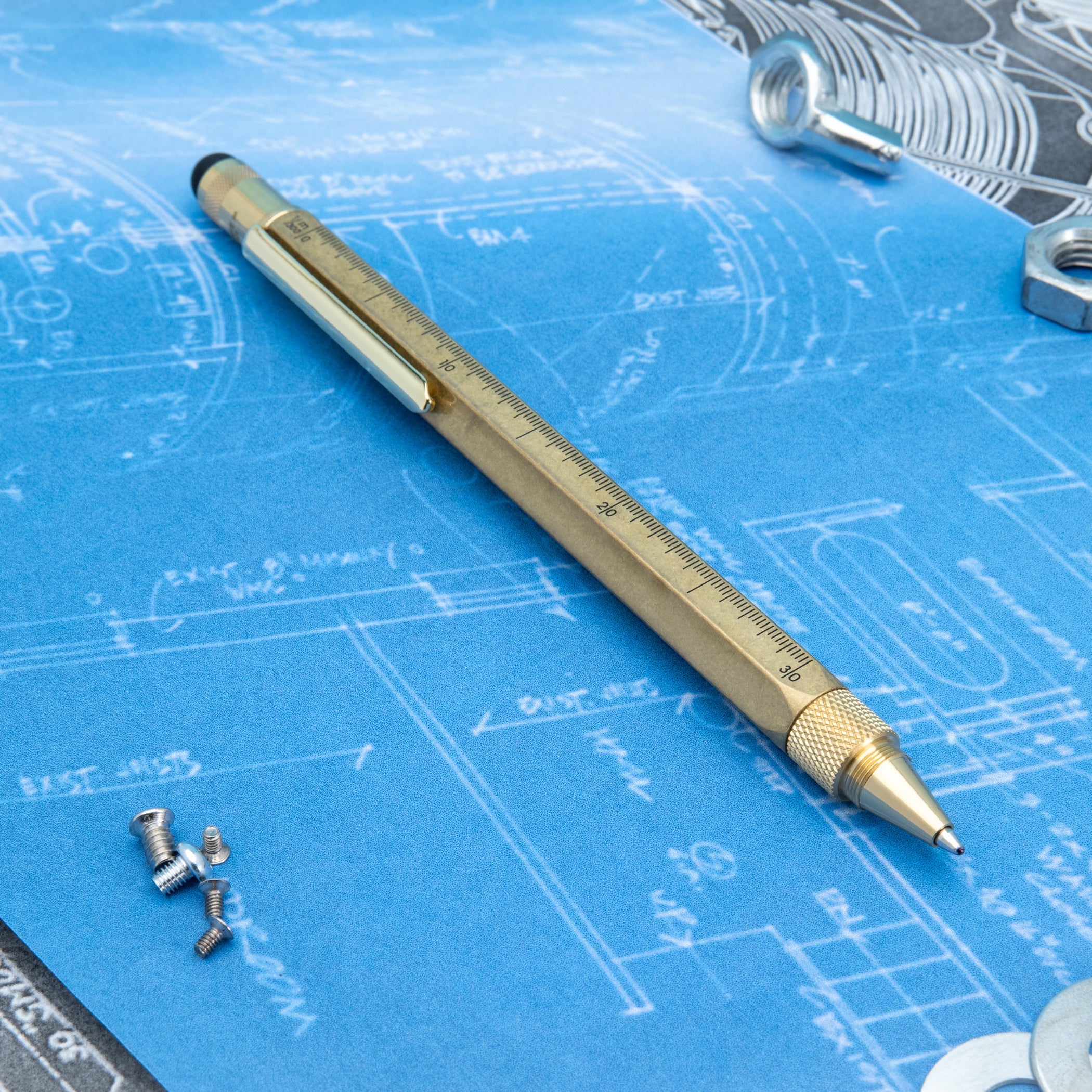 Bolígrafo Monteverde USA® Tool Pen | Latón Sólido