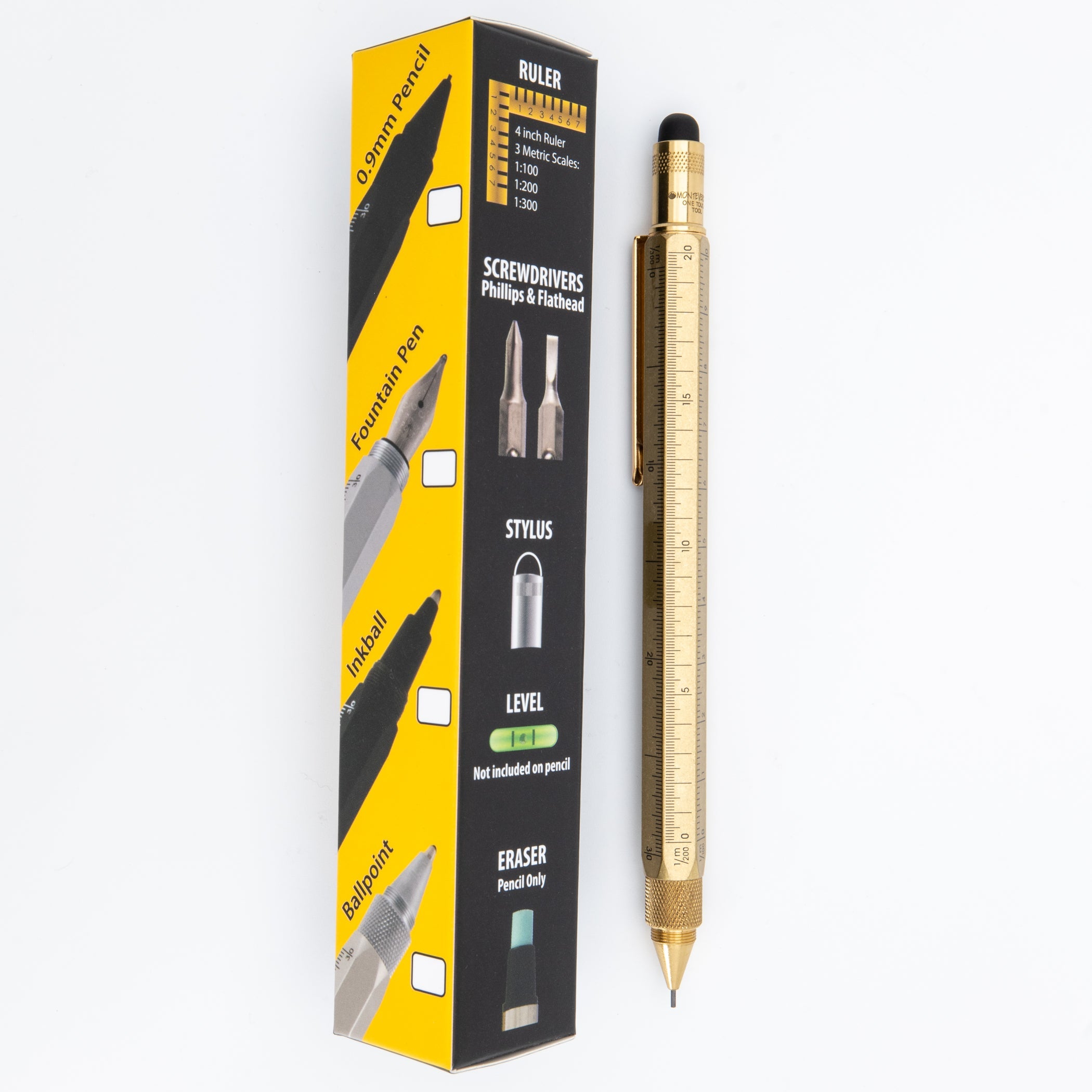 Lapicero Monteverde USA® Tool Pen | Latón Sólido