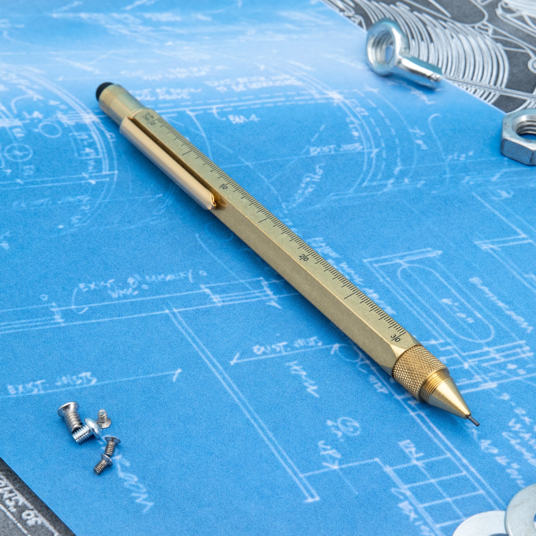 Lapicero Monteverde USA® Tool Pen | Latón Sólido