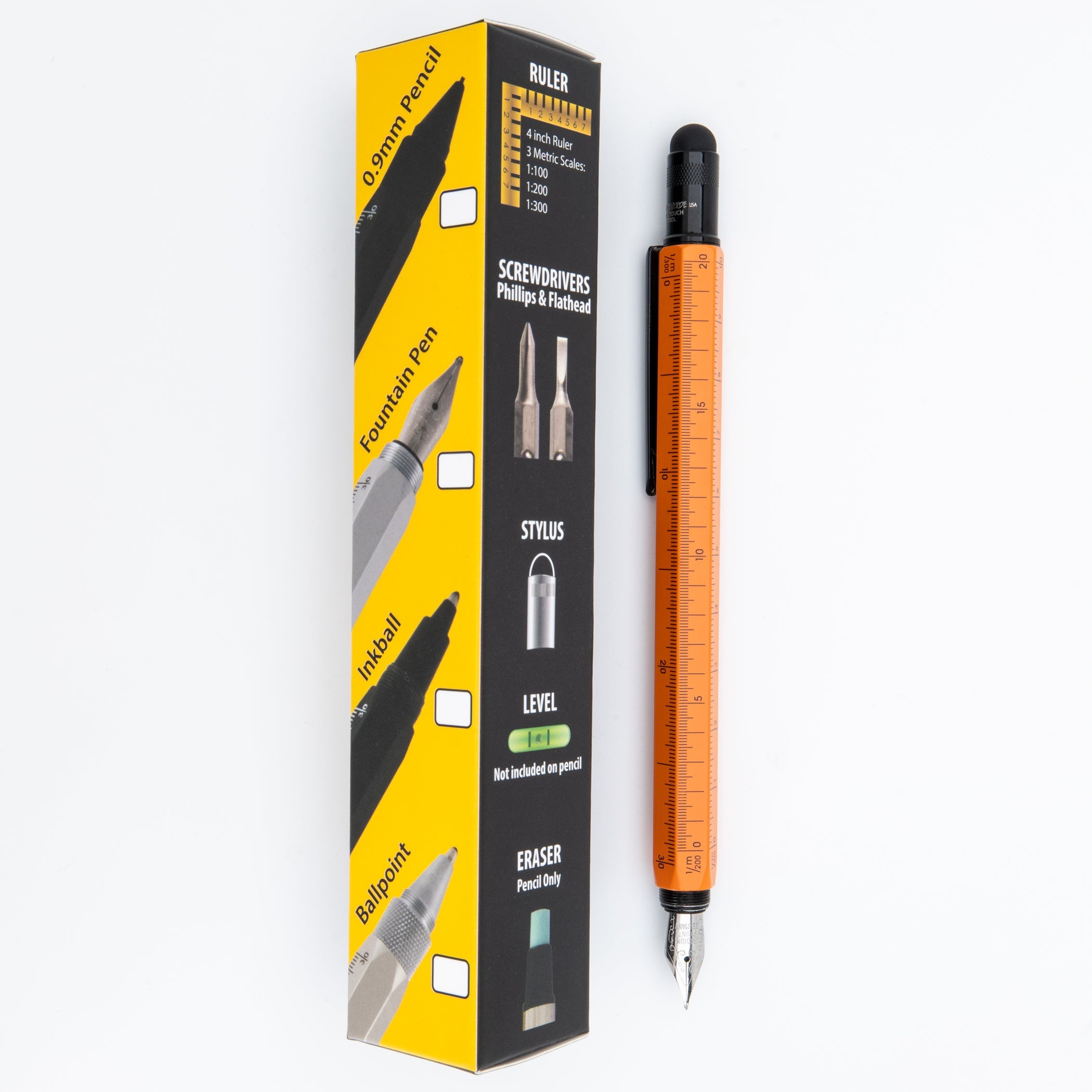 Pluma fuente Monteverde USA® Tool Pen | Naranja