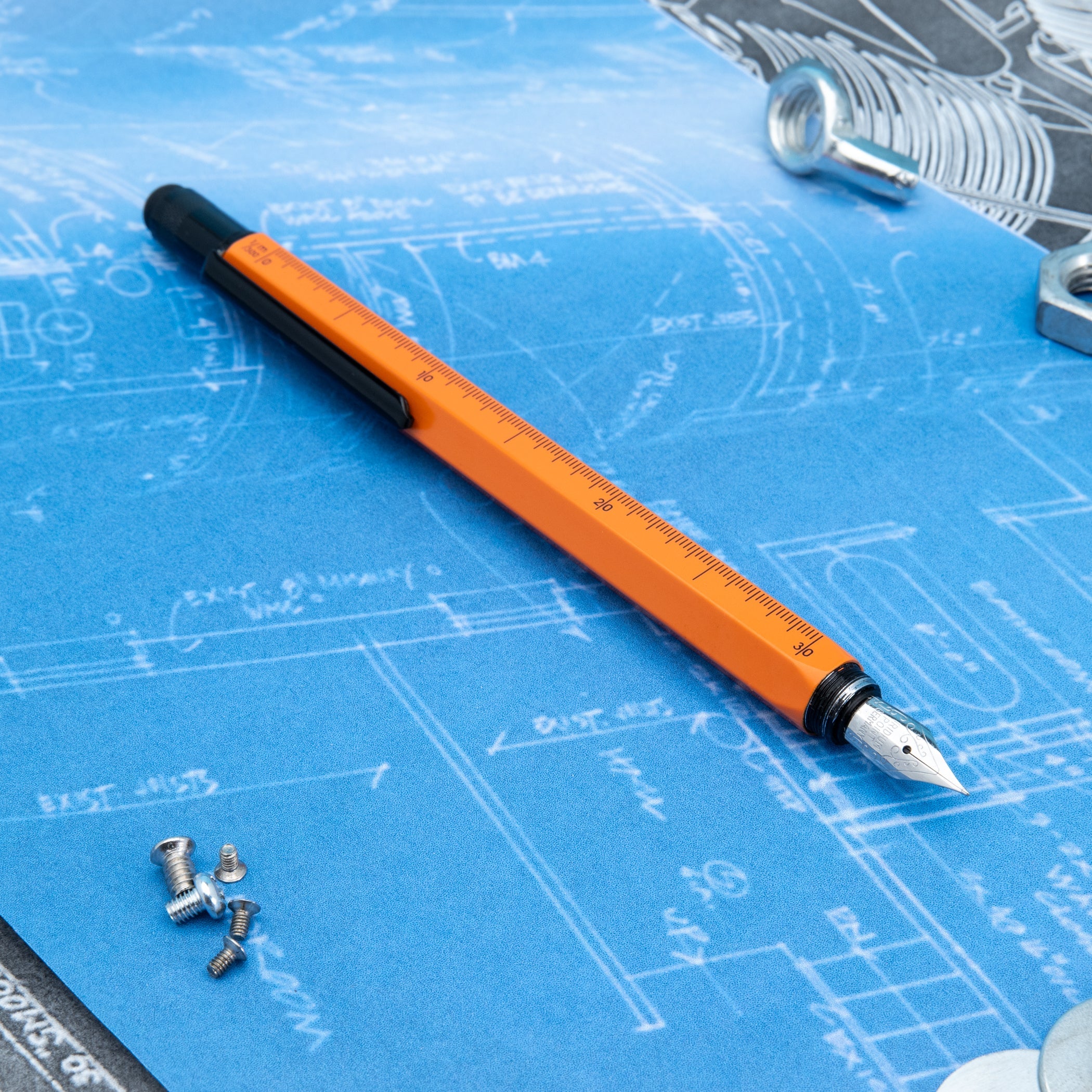 Pluma fuente Monteverde USA® Tool Pen | Naranja