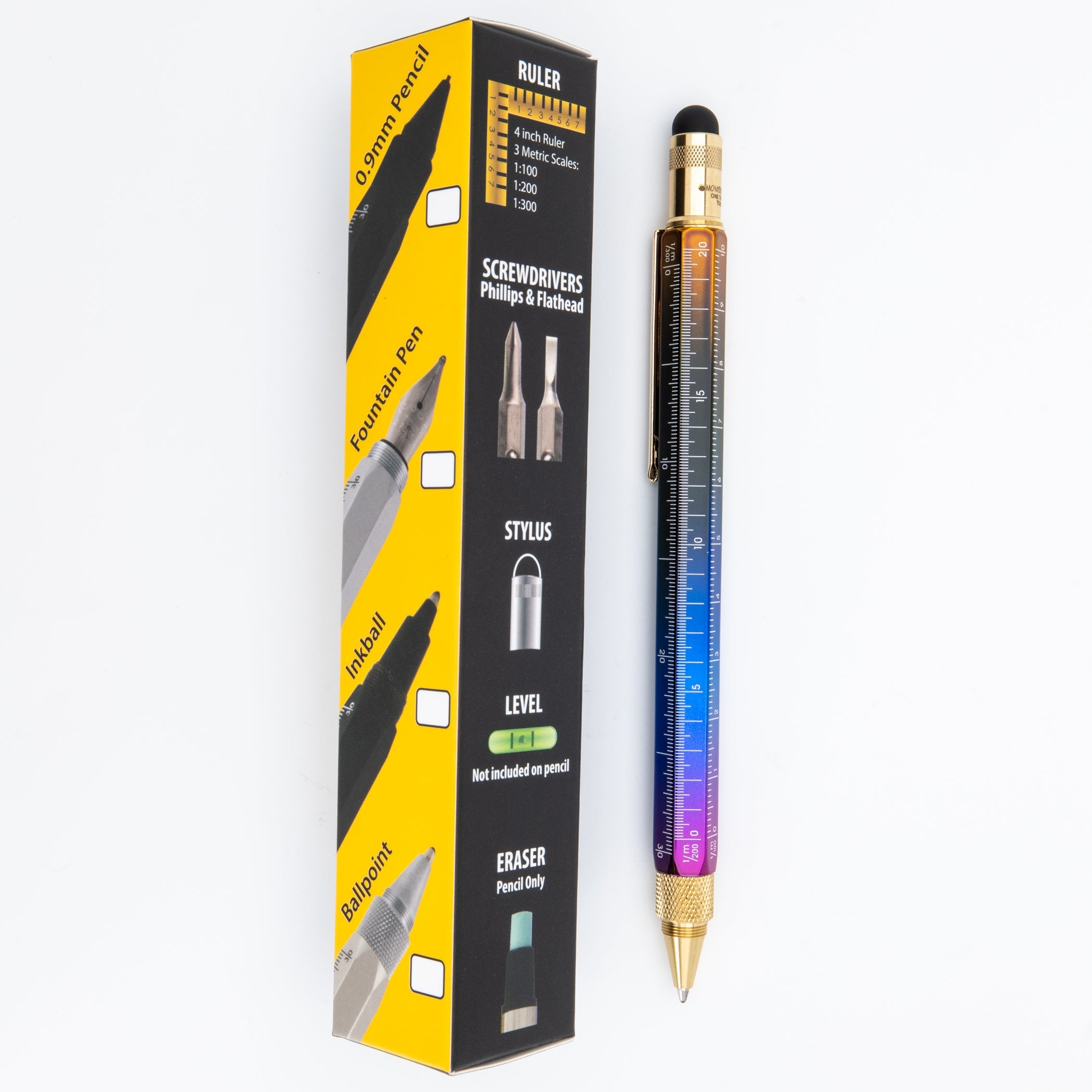 Bolígrafo Monteverde USA® Tool Pen | Arcoíris