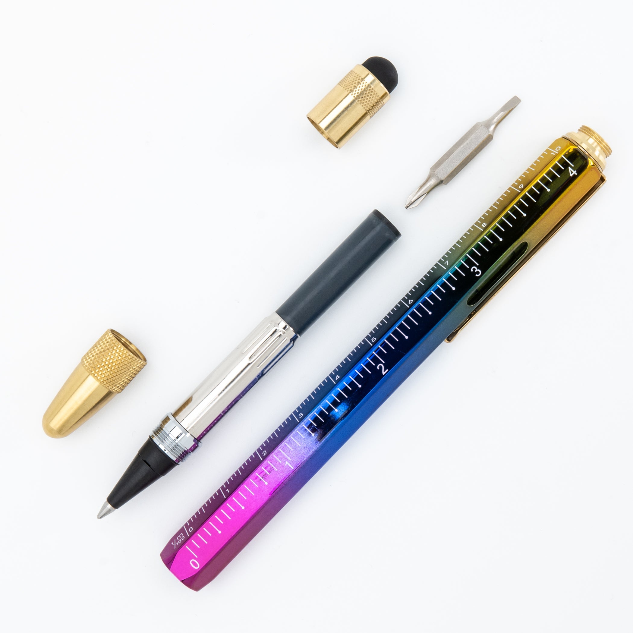 Rollerball de tinta líquida Monteverde USA® Tool Pen | Arcoíris