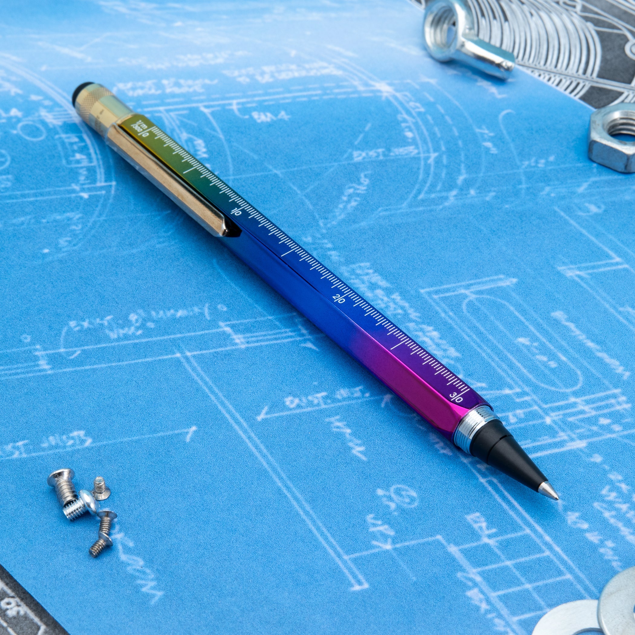Rollerball de tinta líquida Monteverde USA® Tool Pen | Arcoíris