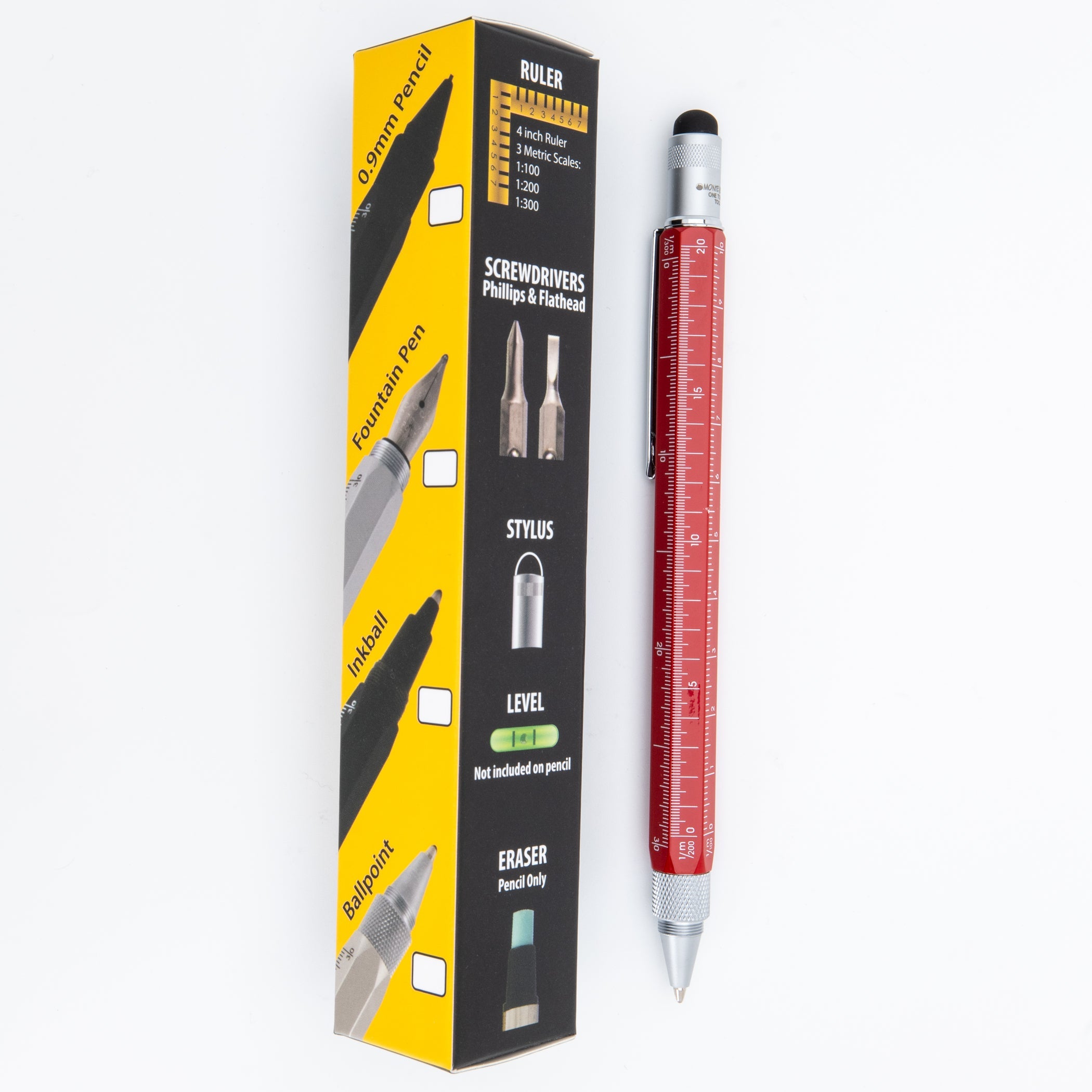 Bolígrafo Monteverde USA® Tool Pen | Rojo