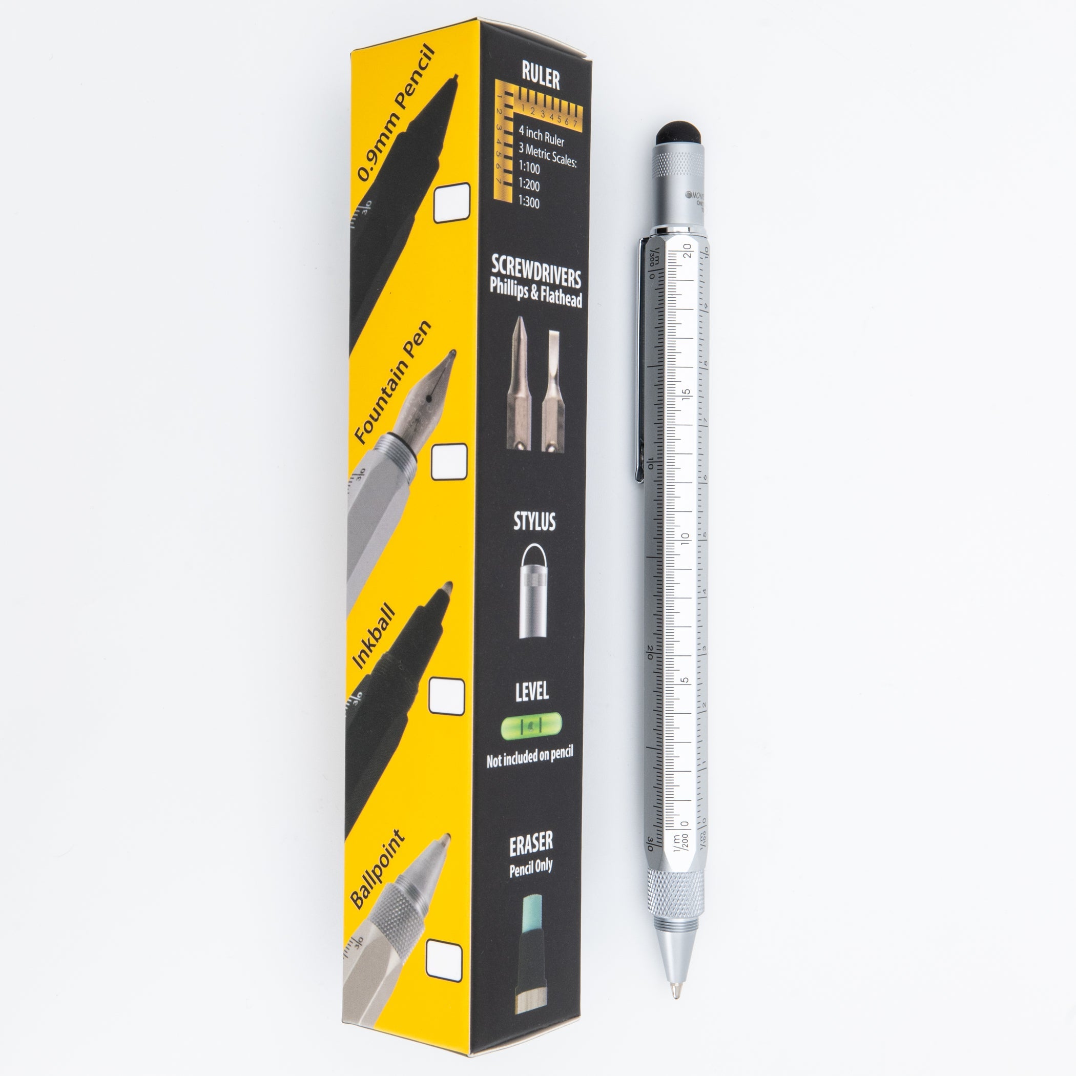 Bolígrafo Monteverde USA® Tool Pen | Plata