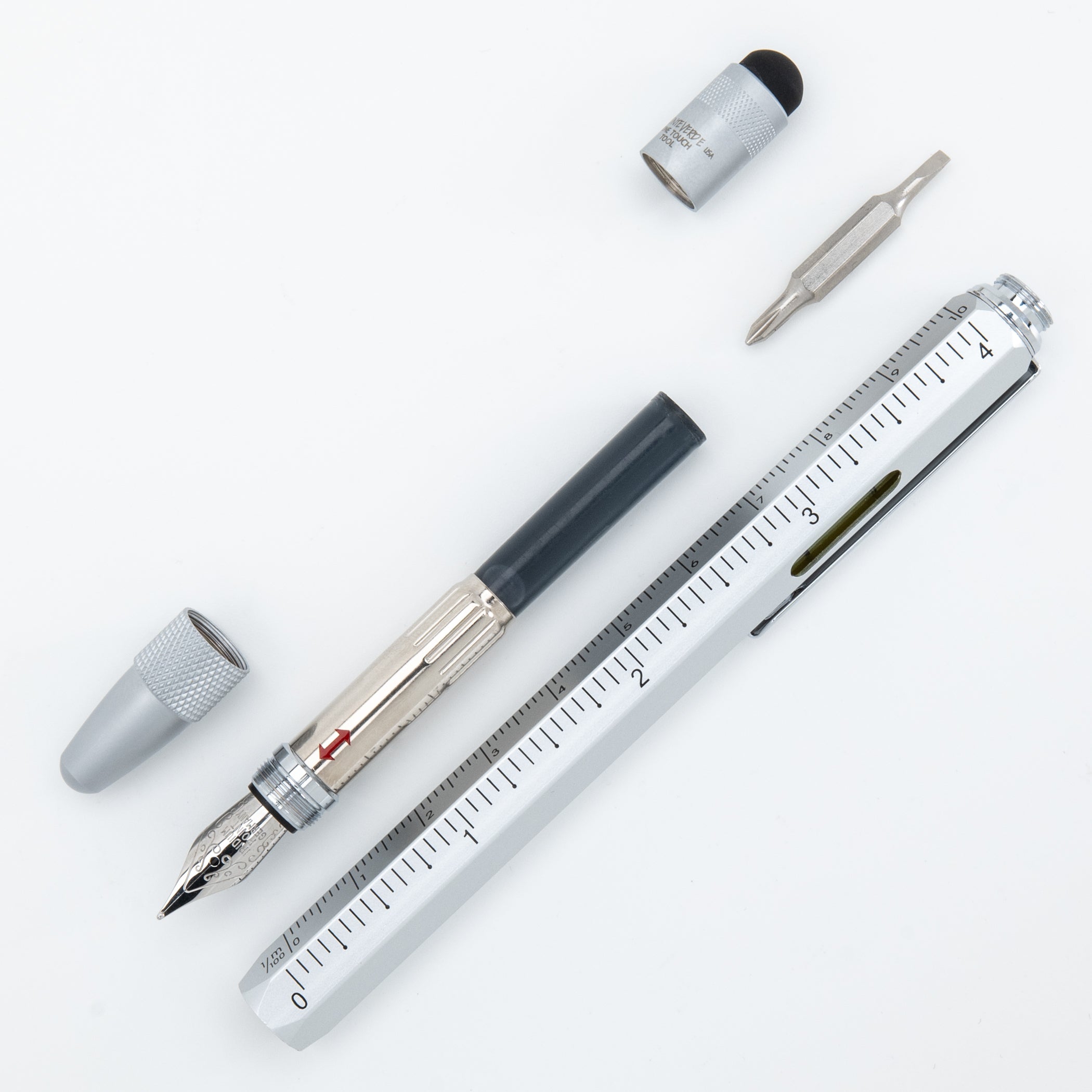 Pluma fuente Monteverde USA® Tool Pen | Plata