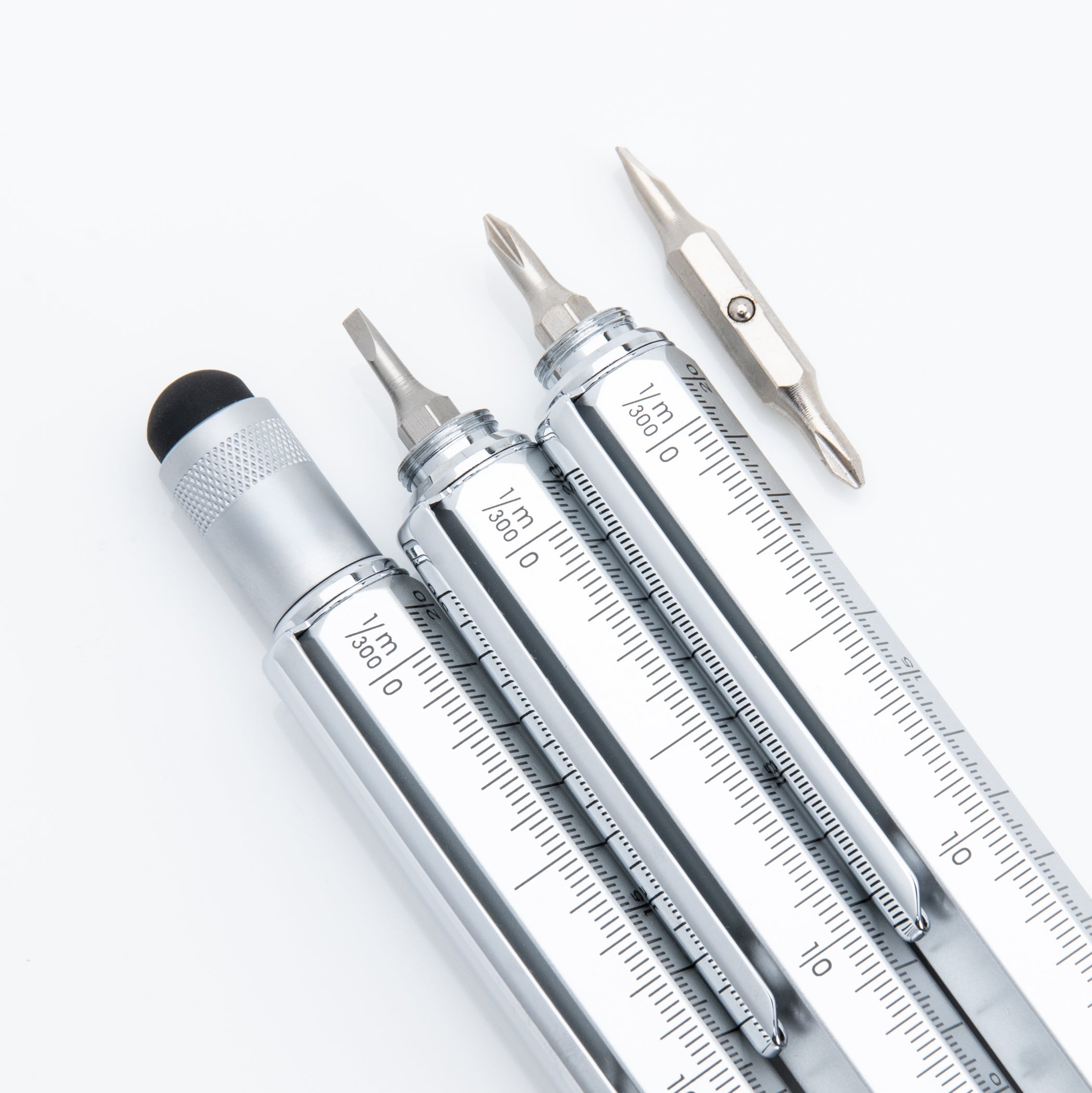Rollerball de tinta líquida Monteverde USA® Tool Pen | Plata