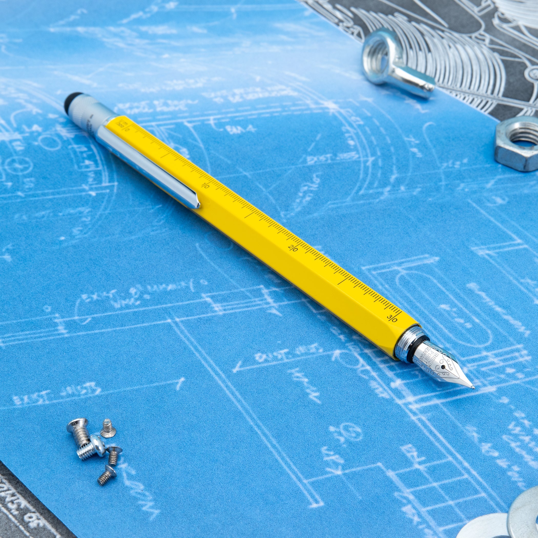 Pluma fuente Monteverde USA® Tool Pen | Amarillo