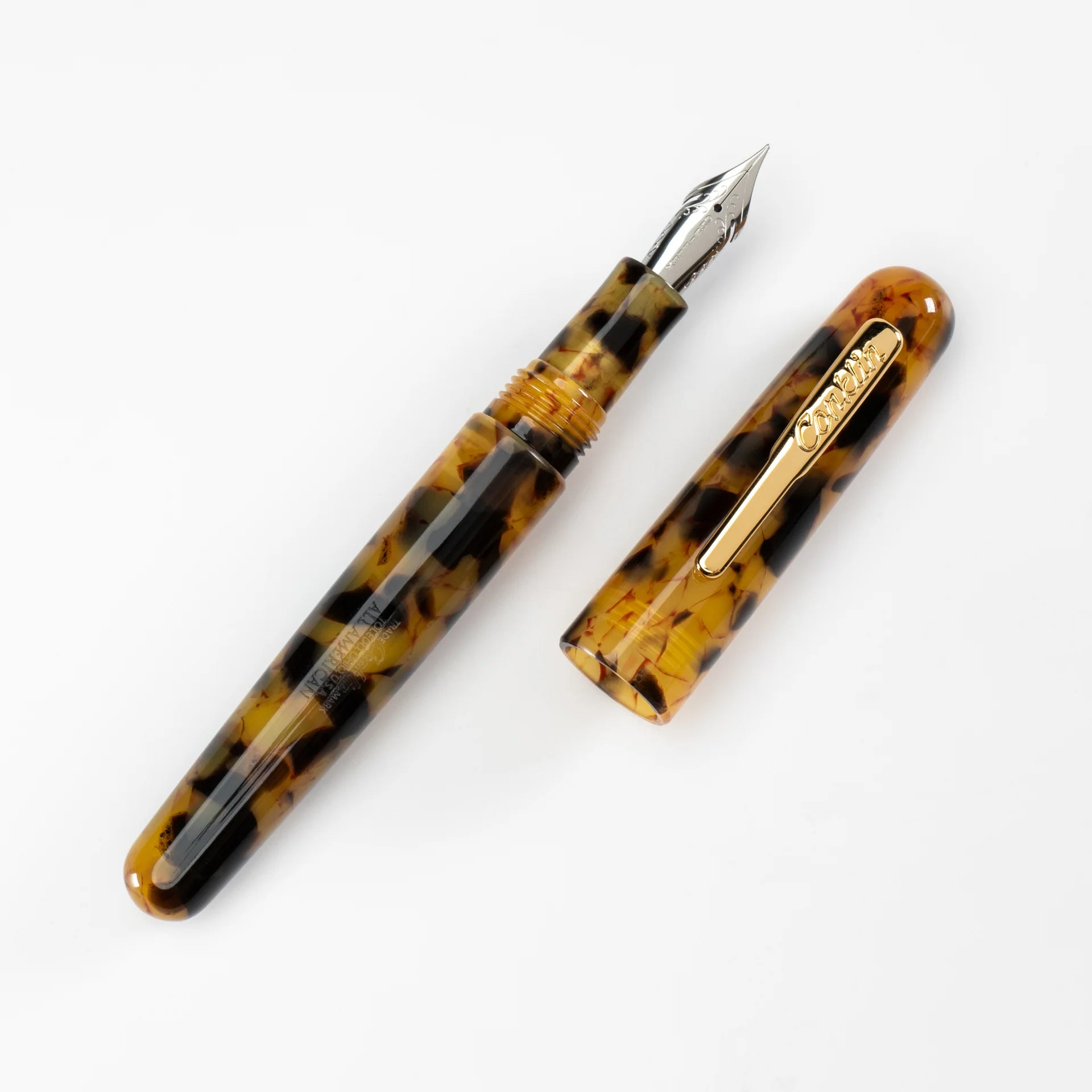 Pluma Fuente Conklin® All American™ Tortoiseshell