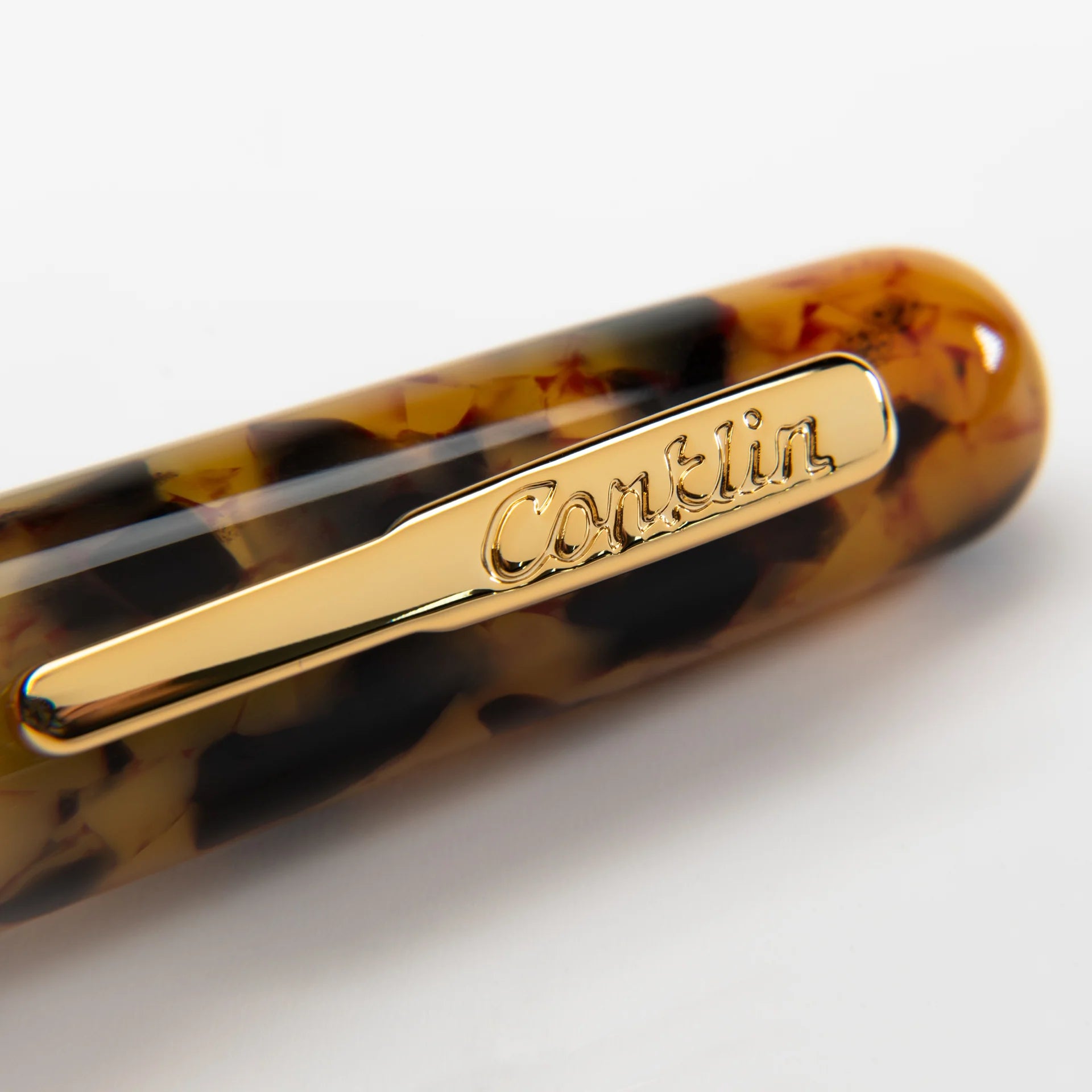 Pluma Fuente Conklin® All American™ Tortoiseshell