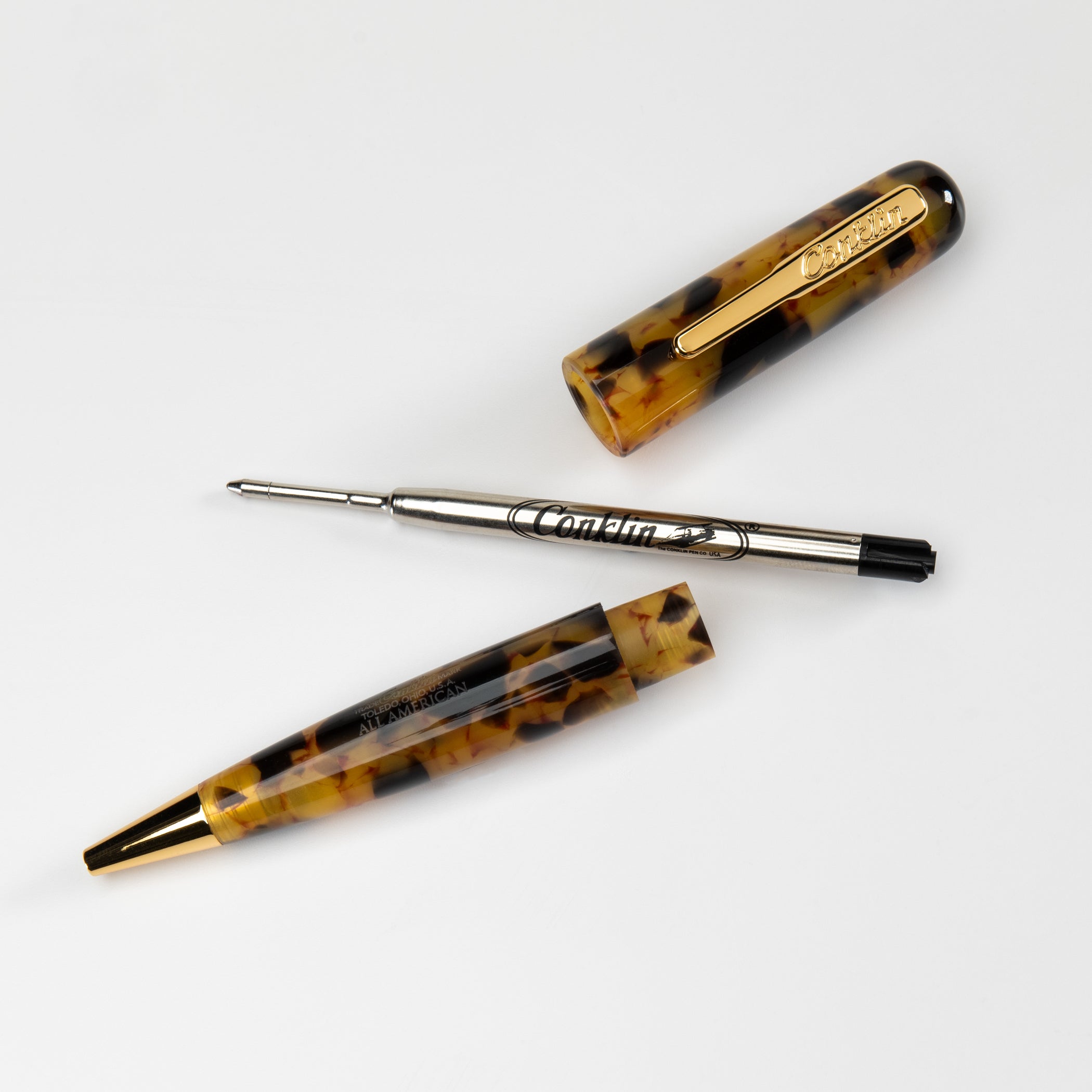 Boligrafo Conklin® All American™ Tortoiseshell