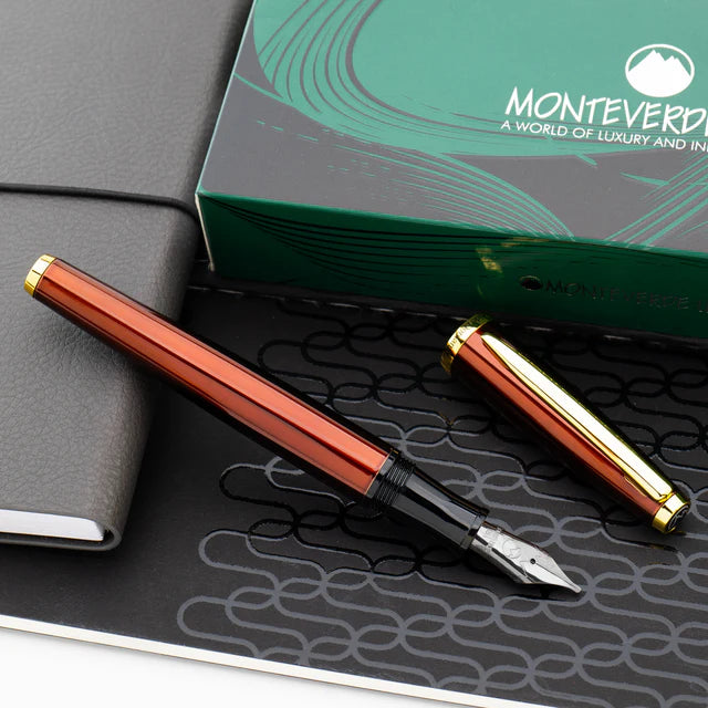 Pluma fuente Monteverde USA® Aldo Domani Marron