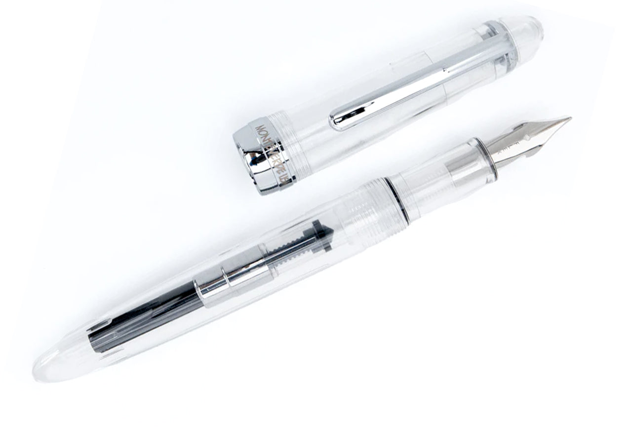 Set Pluma Fuente Monteverde USA® Monza 3 | Cristal (M, F, Flex)