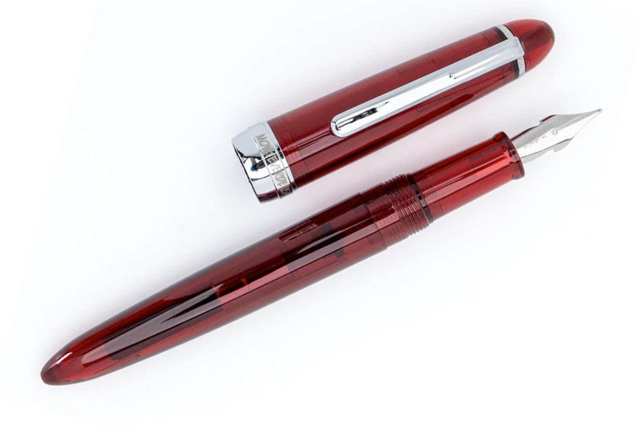 Set Pluma Fuente Monteverde USA® Monza 3 | Rojo (M, F, Flex)