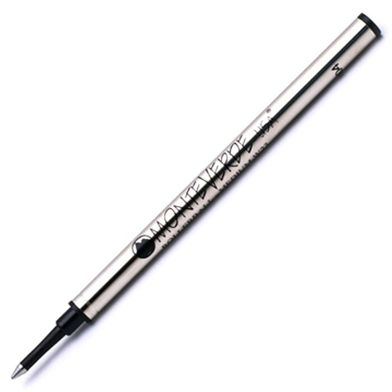 Recambio Rollerball Cerámico Líquido Monteverde USA® — Cuerpo Metálico, Punta Media, Pack 2 (W23)